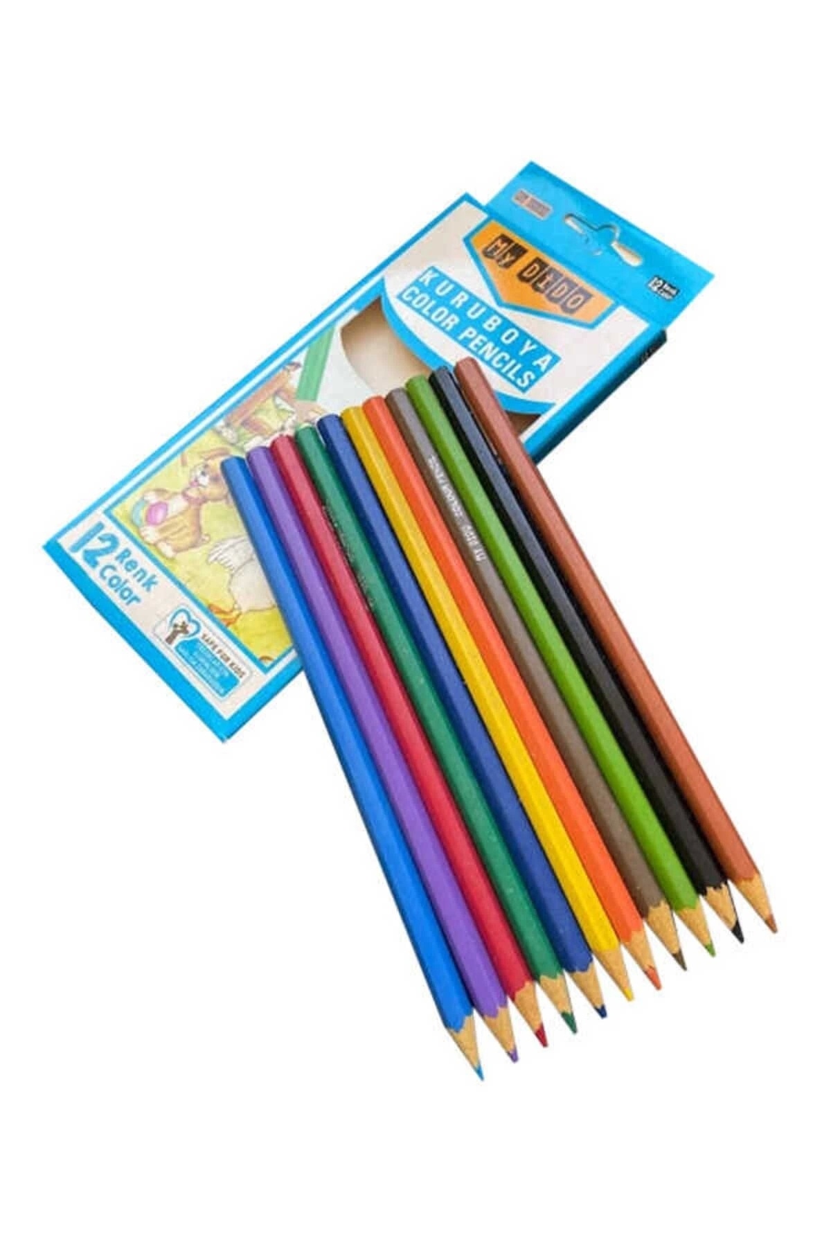 Südor-Mydido 12-Piece Dry Size Small Crayons - Myk01 2