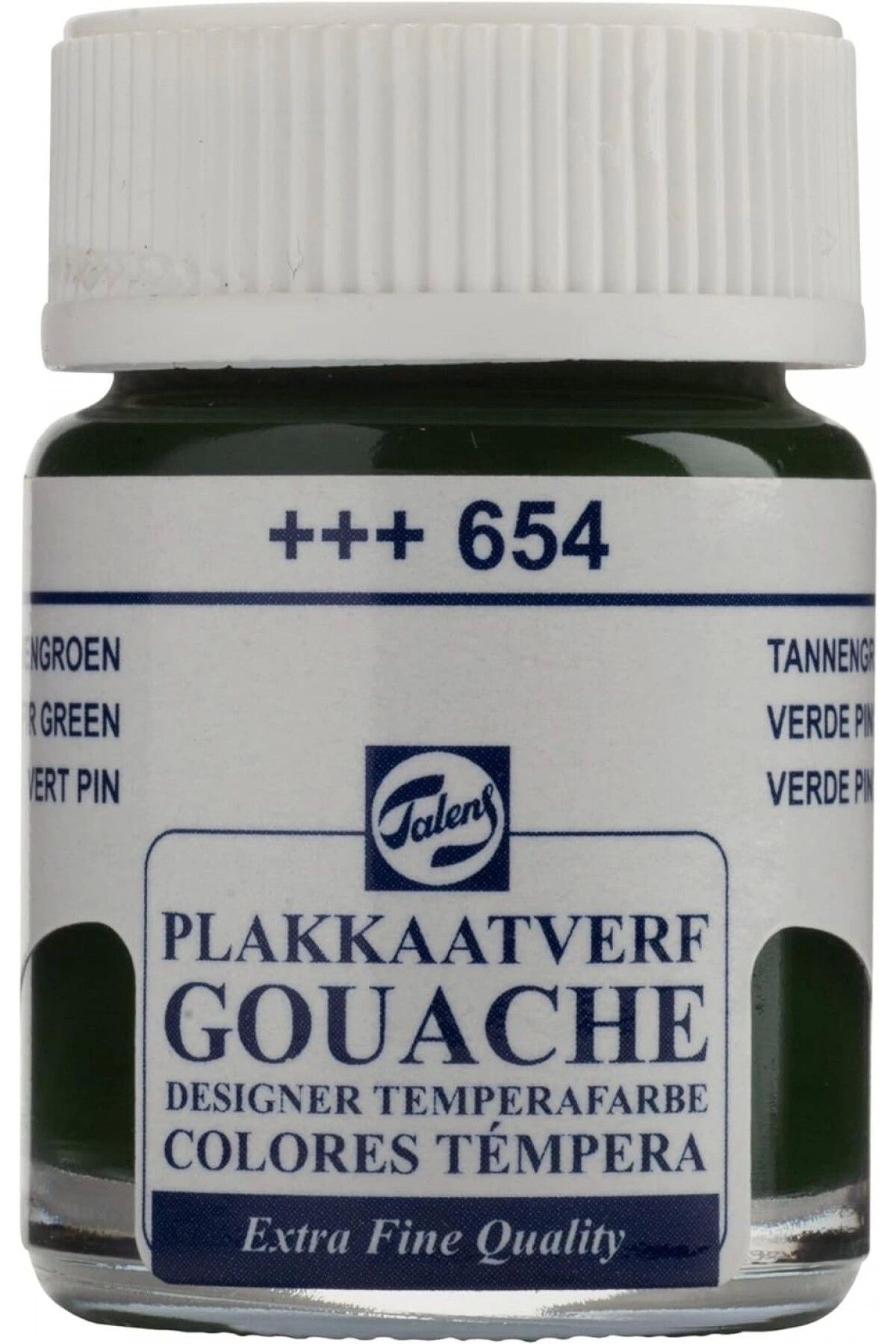 Talens Gouache Jar 16ml Guaj Boya Fır Green / 654