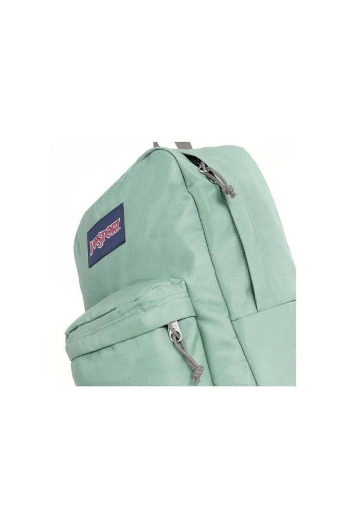 Jansport-حقيبة ظهر Superbreak One Brook باللون الأخضر والأخضر Ek0a5bagn72 6