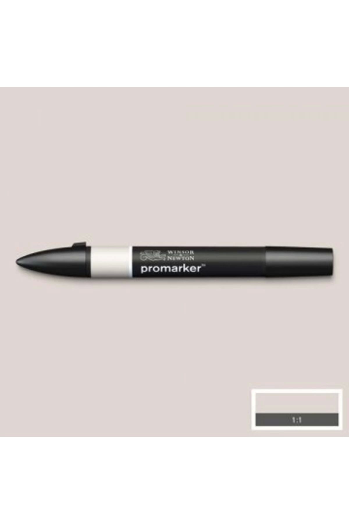 Winsor Newton-قلم رسم برسومات كحولية مزدوجة الأطراف من Promarker باللون الرمادي الدافئ 1 134 (WG1) 1