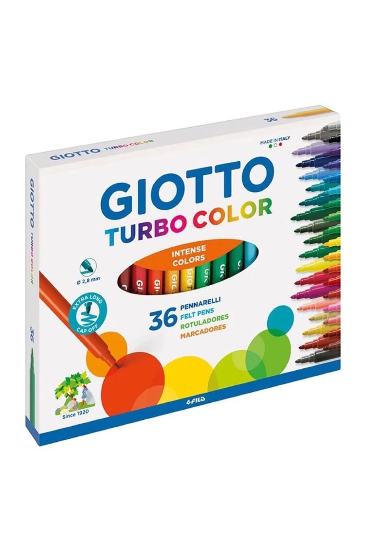 Giotto Turbo Color Keçeli Kalem 36 Lı 418000