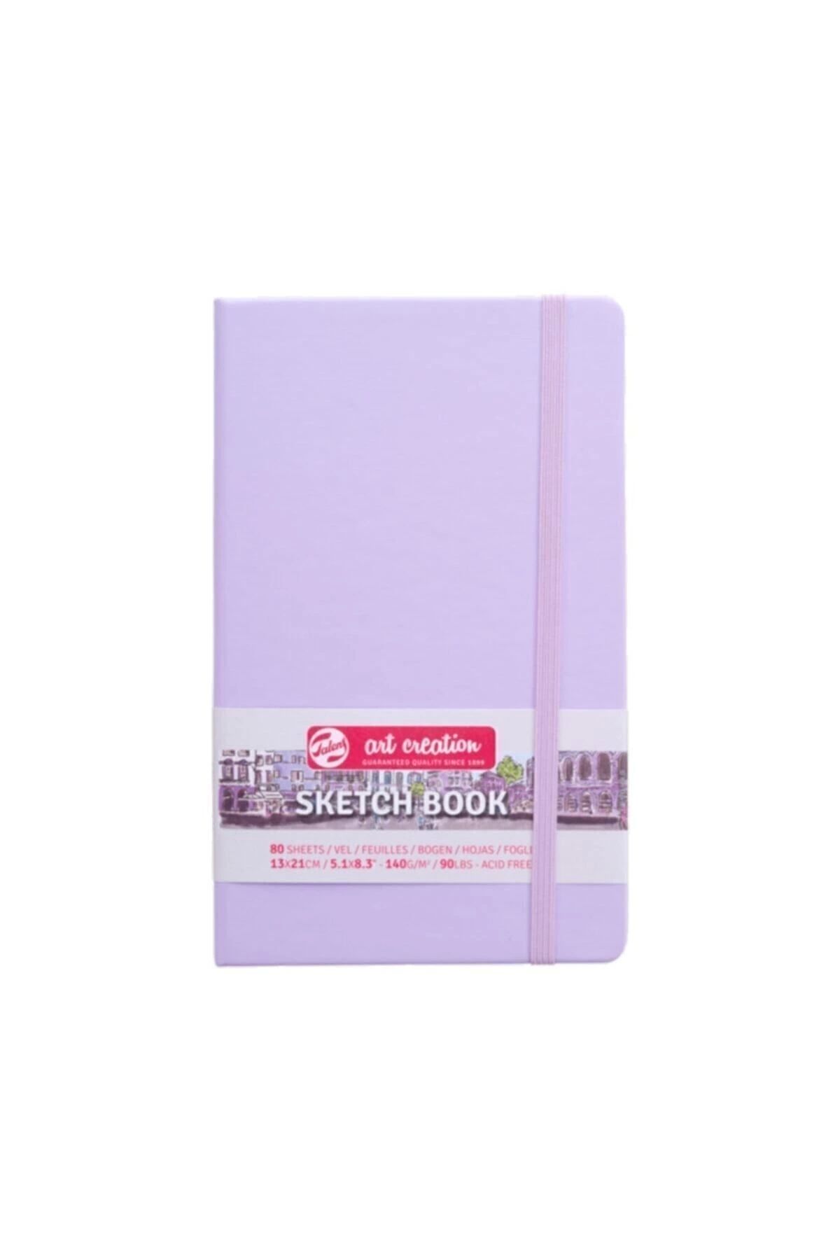 Art Creation Sketchbook 13x21 cm 140 gr Pastel Menekşe