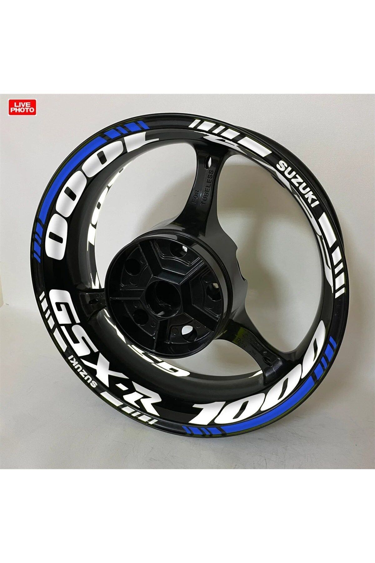 MLH STORE Suzuki GSX-R 1000 Çift Renk Jant Sticker Etiket Modeli
