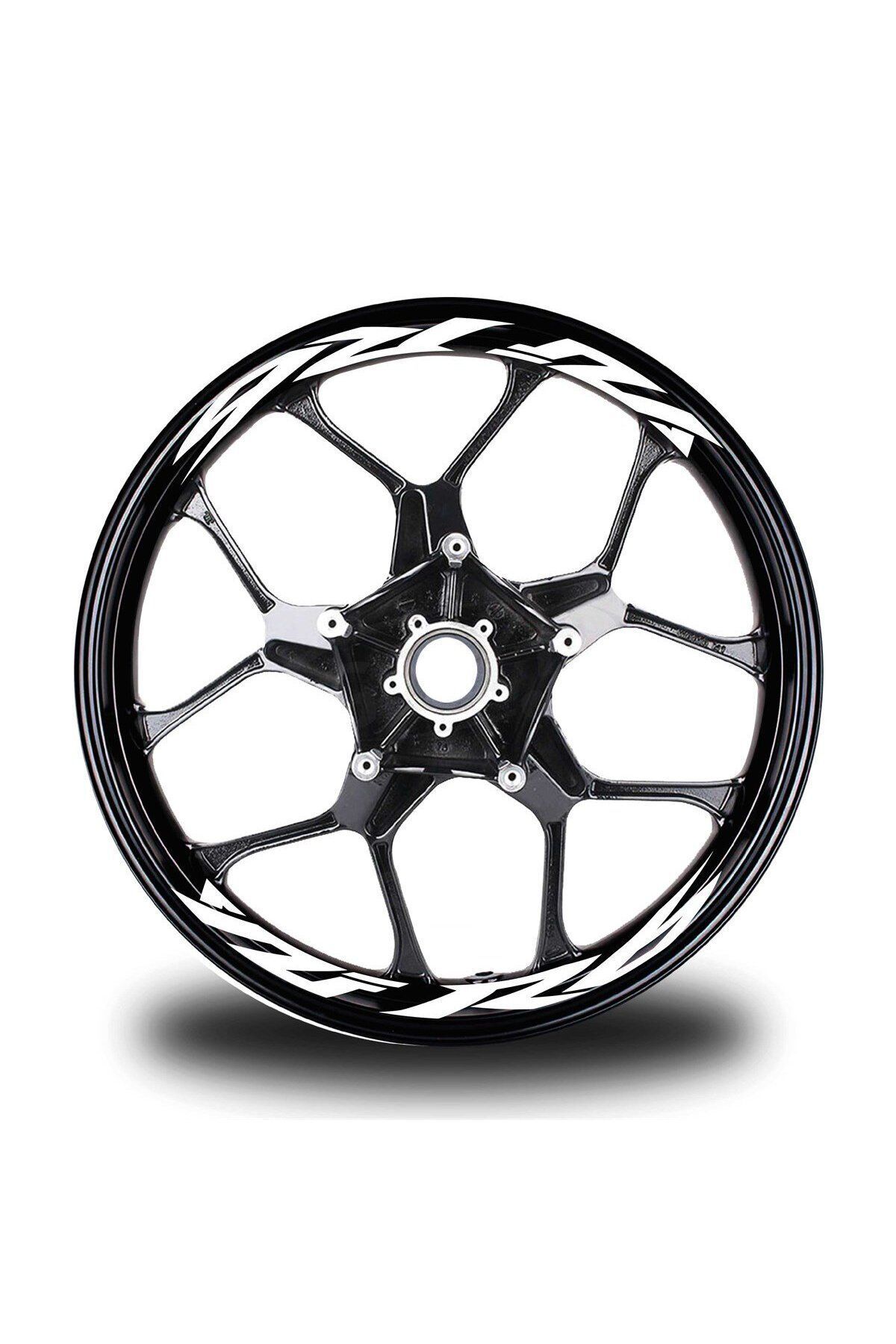 MLH STORE Yzf R6 Yazılı 8Li Jant İçi Yazı Sticker Etiket