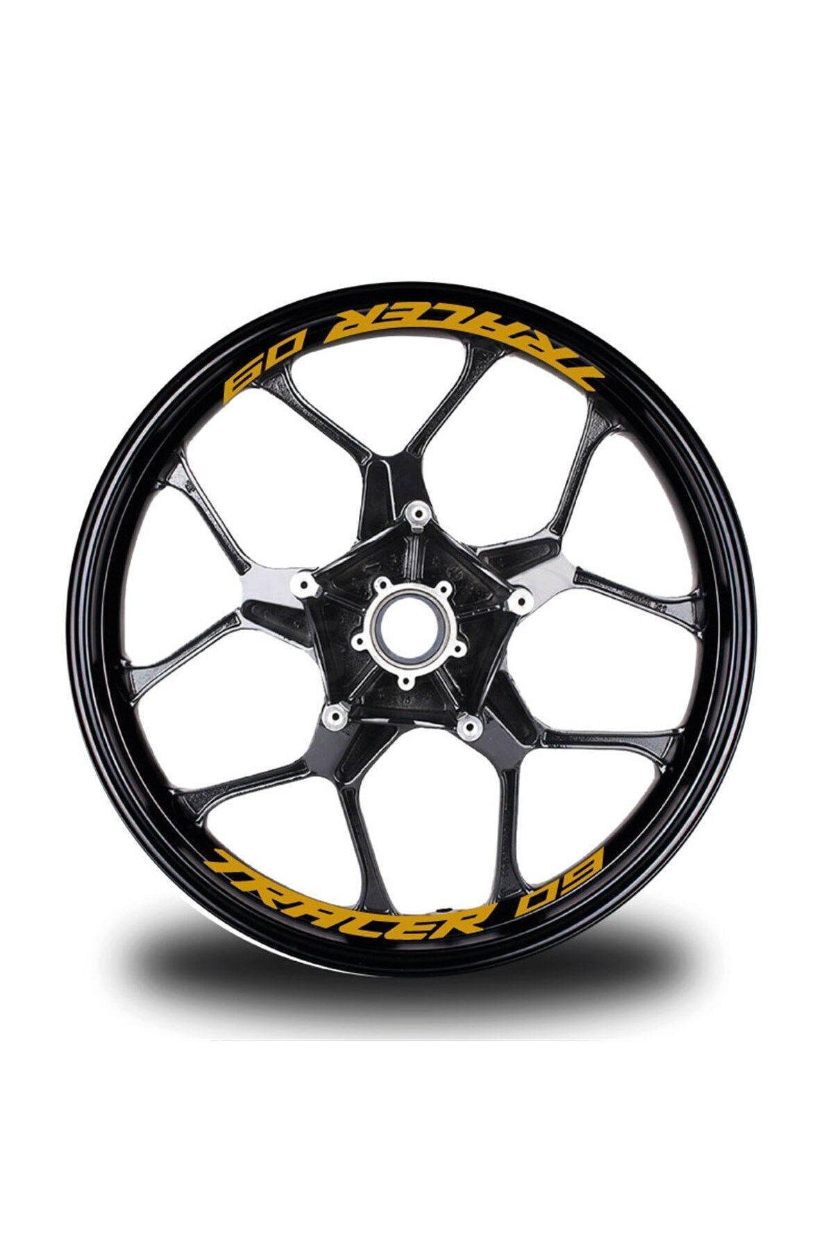 habune Tracer-09 yazılı Prim Kalite 8Li Jant İçi Yazı Sticker Etiket Su-Nem Dayanıklıı