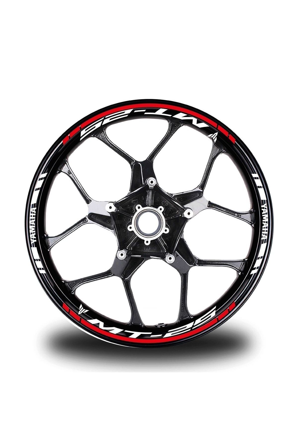 MLH STORE Gri Yamaha R1 Takım Jant Sticker Etiket
