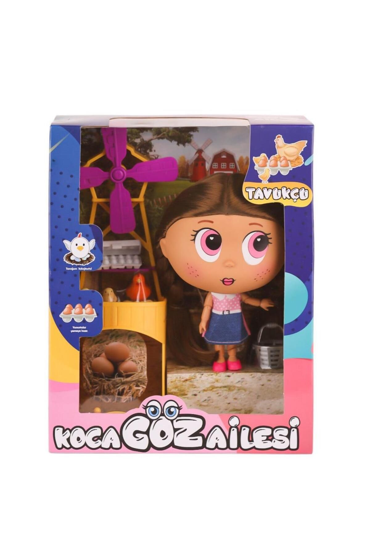 gcaksesuar Nessiworld BLD295 Koca Göz Ailesi Tavukçu -Birliktoys