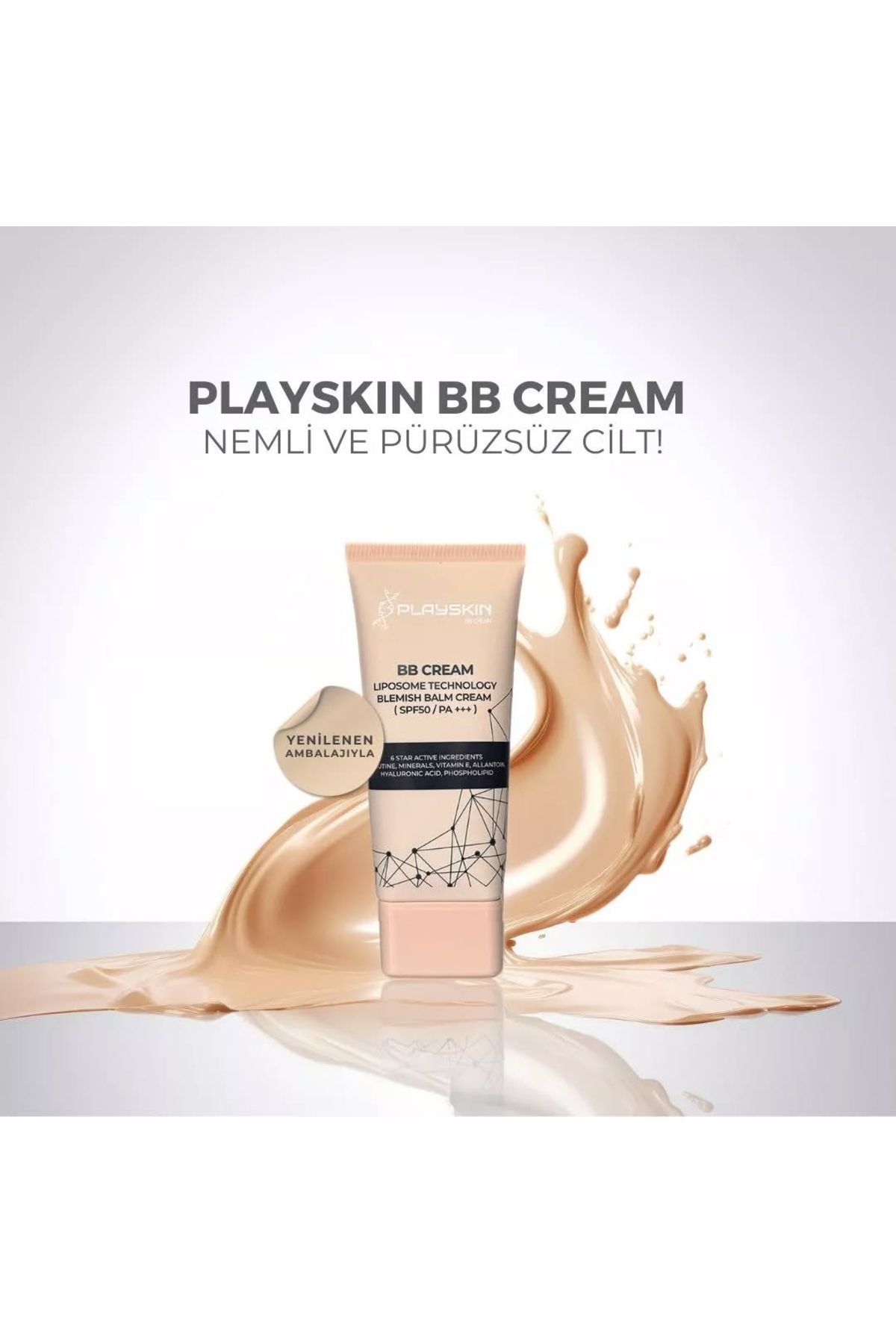 PLAYSKIN Liposome Technology SPF 50 BB Cream Blemish Balm