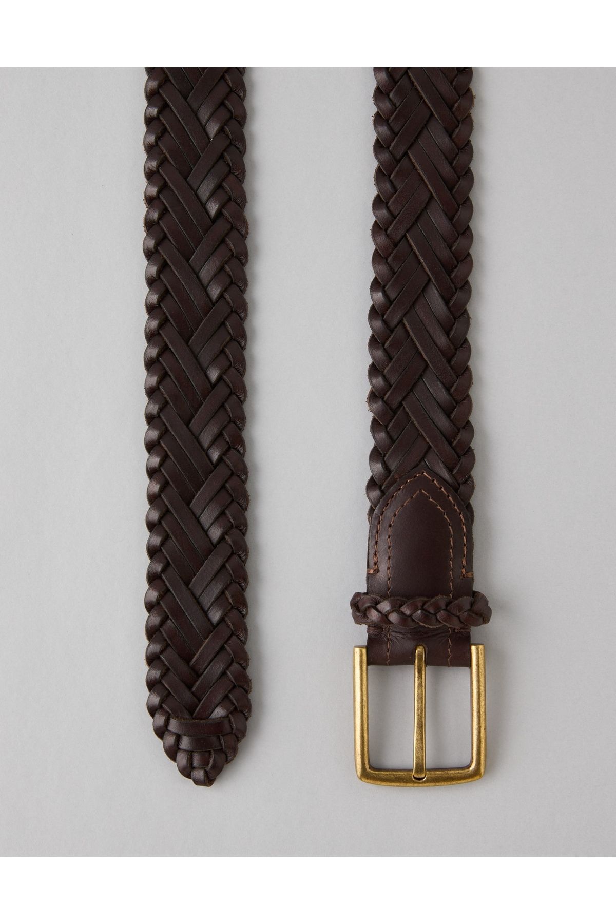 AMERICAN EAGLE-AE Braided Leather Belt 3