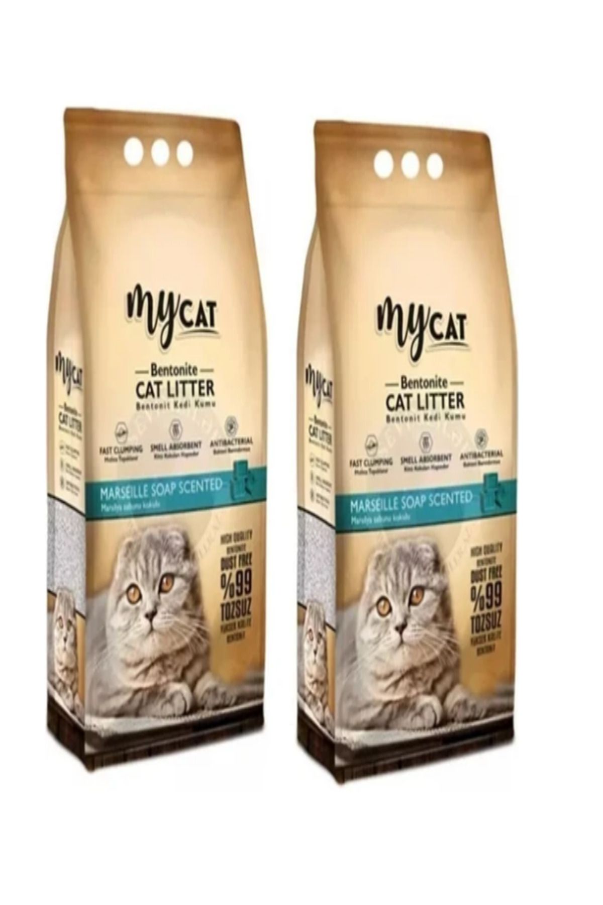 ENDO Mycat (10 lt) Bentonit Kedi Kumu Marsilya Sabun Kokulu (kalin tane)