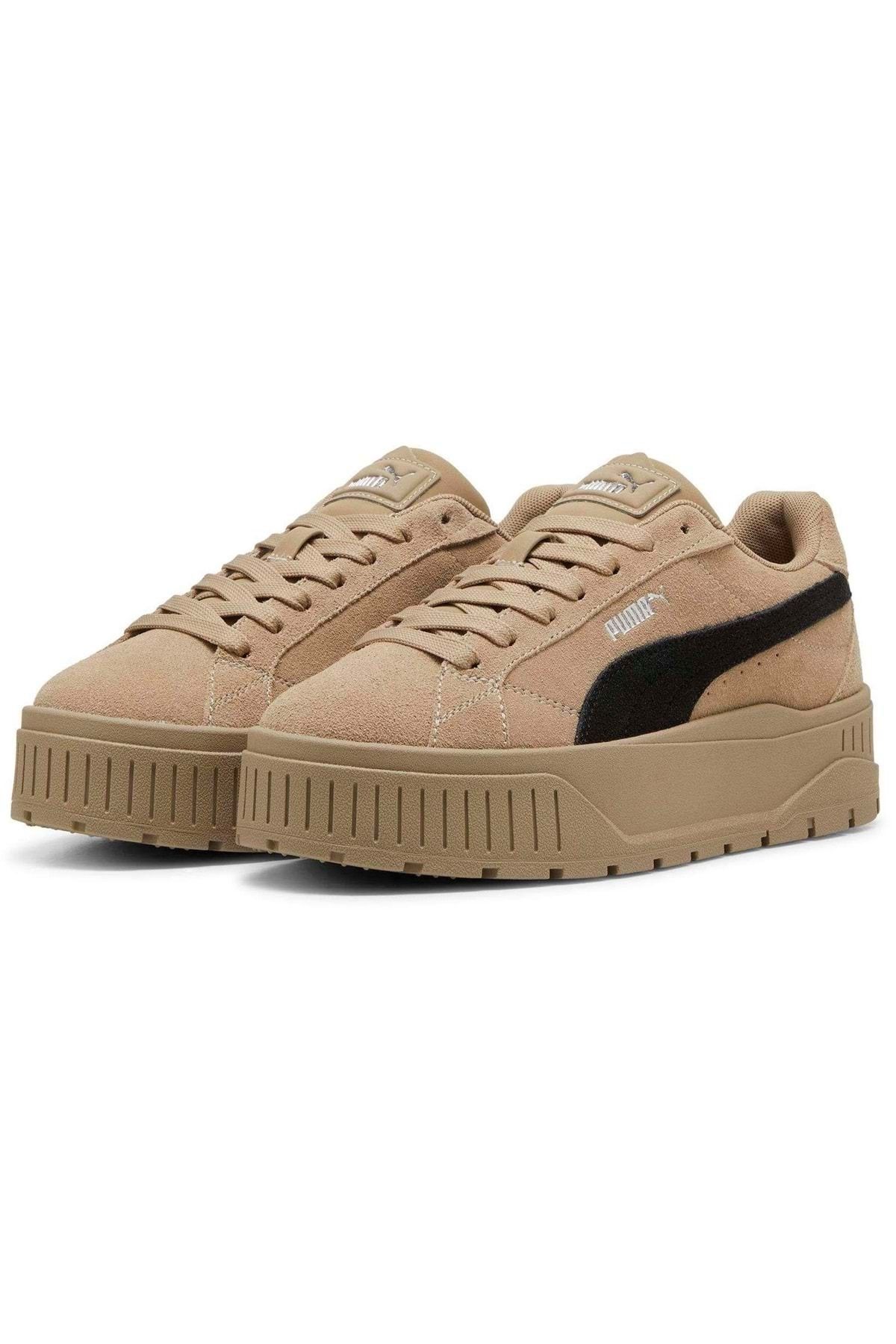 397457 Karmen Iı کفش ورزشی یونیسکس کفش ورزشی بژ Puma