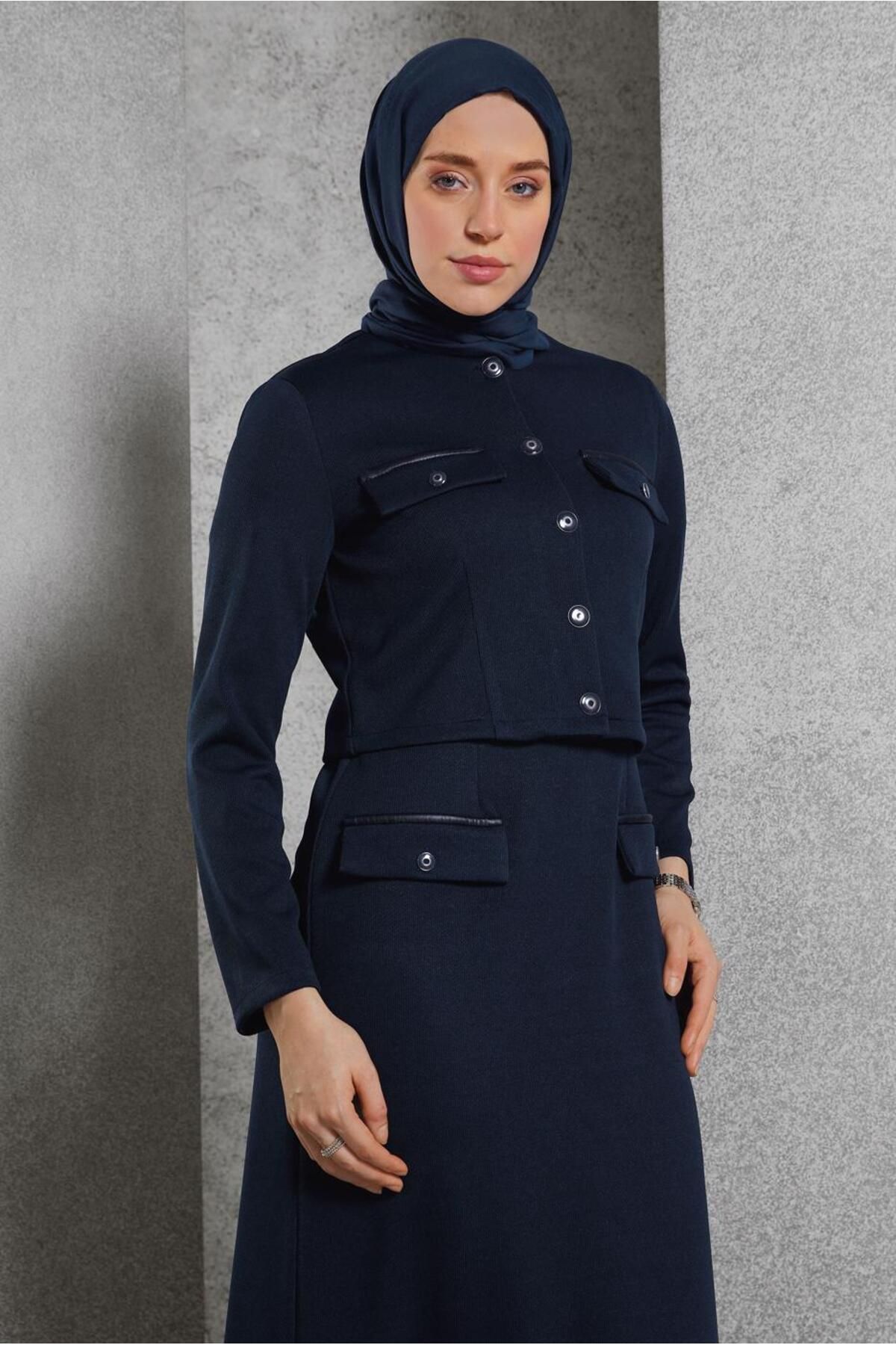 کت و شلوار مجلسی با ژاکت 45256 Alvina