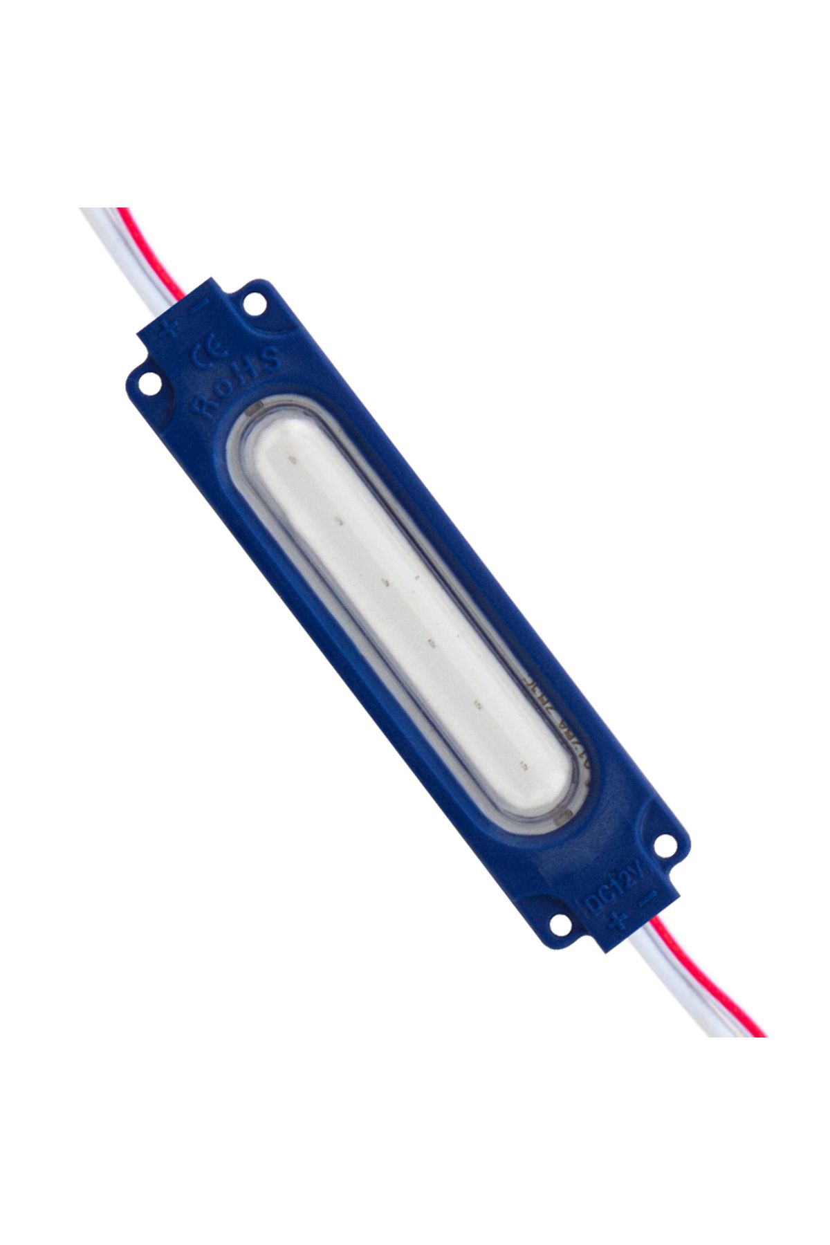 Kapamarka 12 VOLT 2 WATT MAVİ MODÜL LED 68X16 MM (4694)