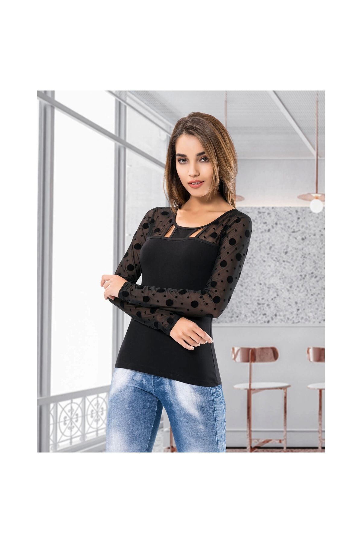 Narnuga MİRAXX Uzun Kol Kadın Body 120