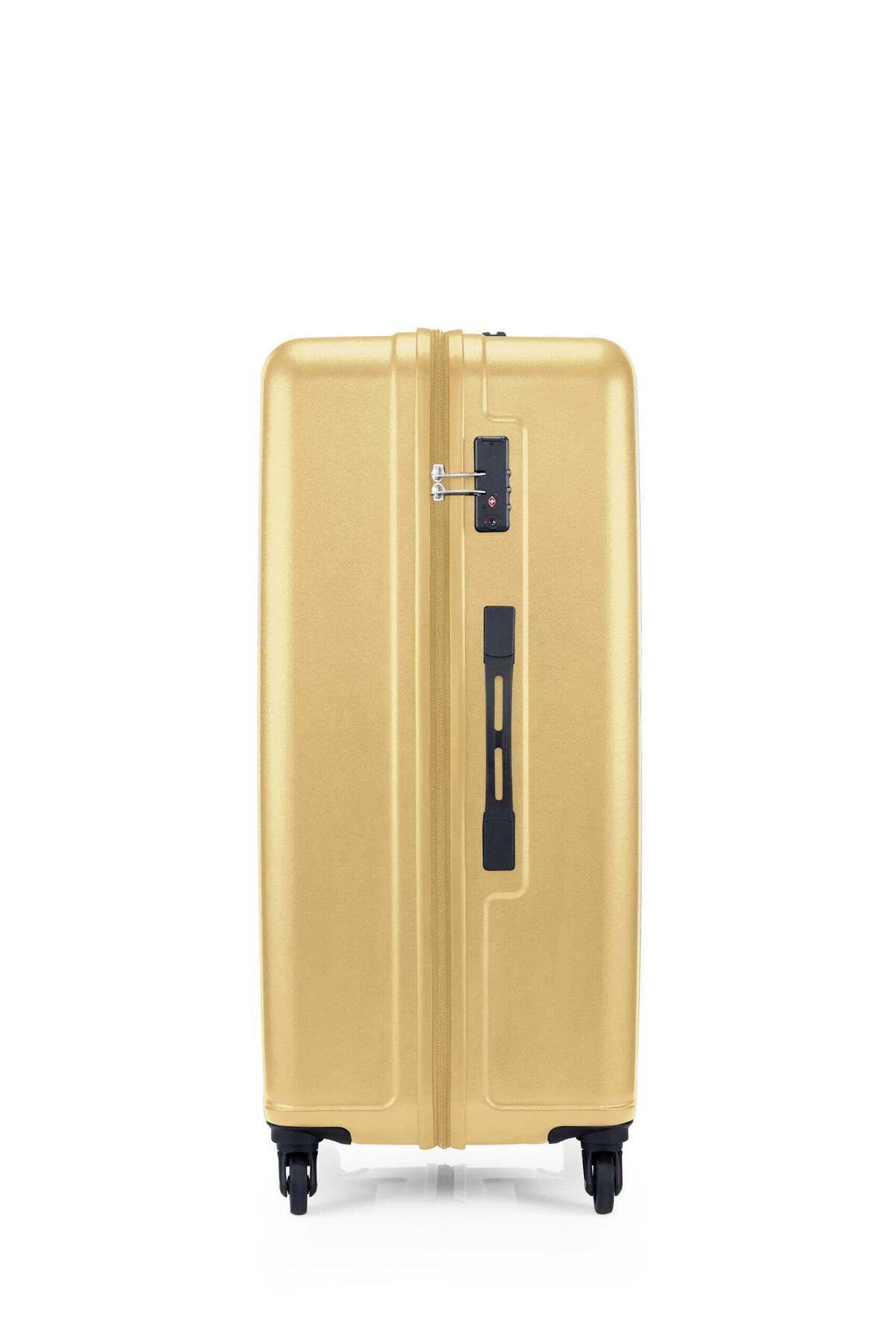 American Tourister-Skytrac Hard Spinner Luggage Yellow 3