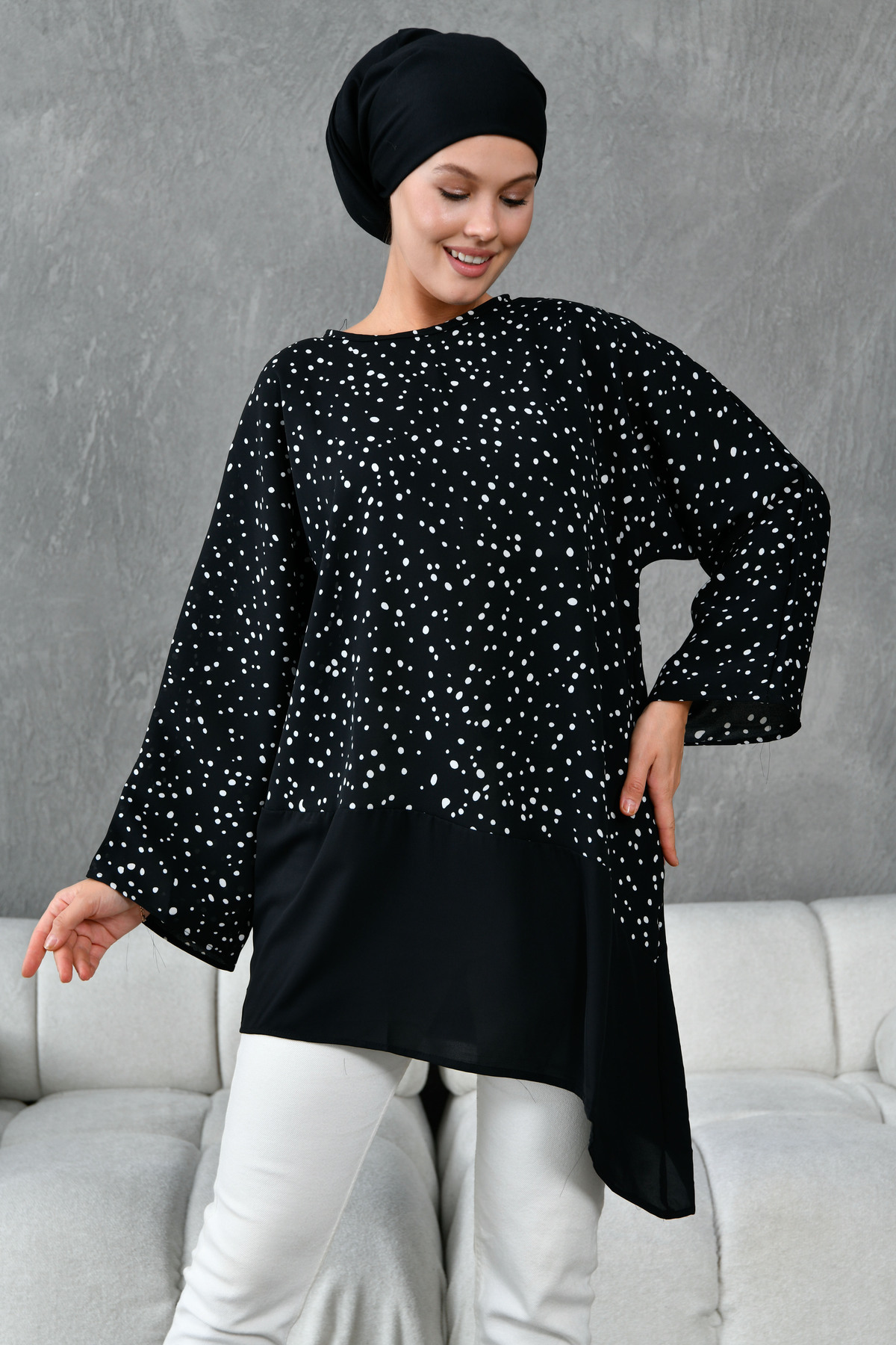 TUNCAY-Tunic Black 1