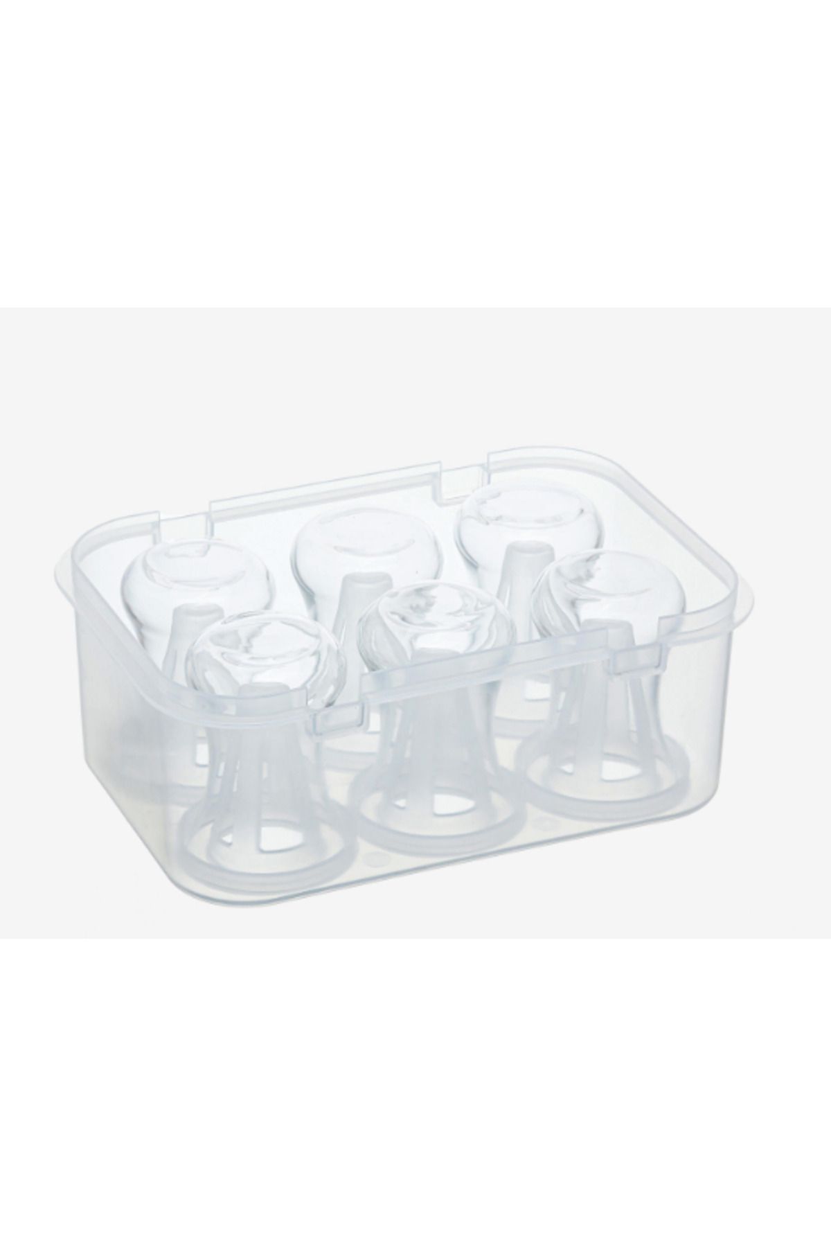 NURGAZ-6-Piece Plastic Cup Holder - Transportation Protection Apparatus Box 3