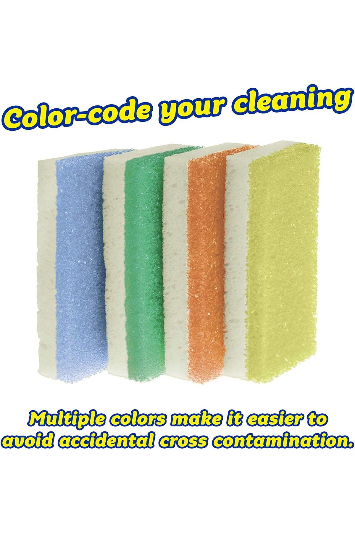 Scrub Daddy-Sponge Daddy Dual Side Scrubber + Sponge Set Of 3 Assorted 3