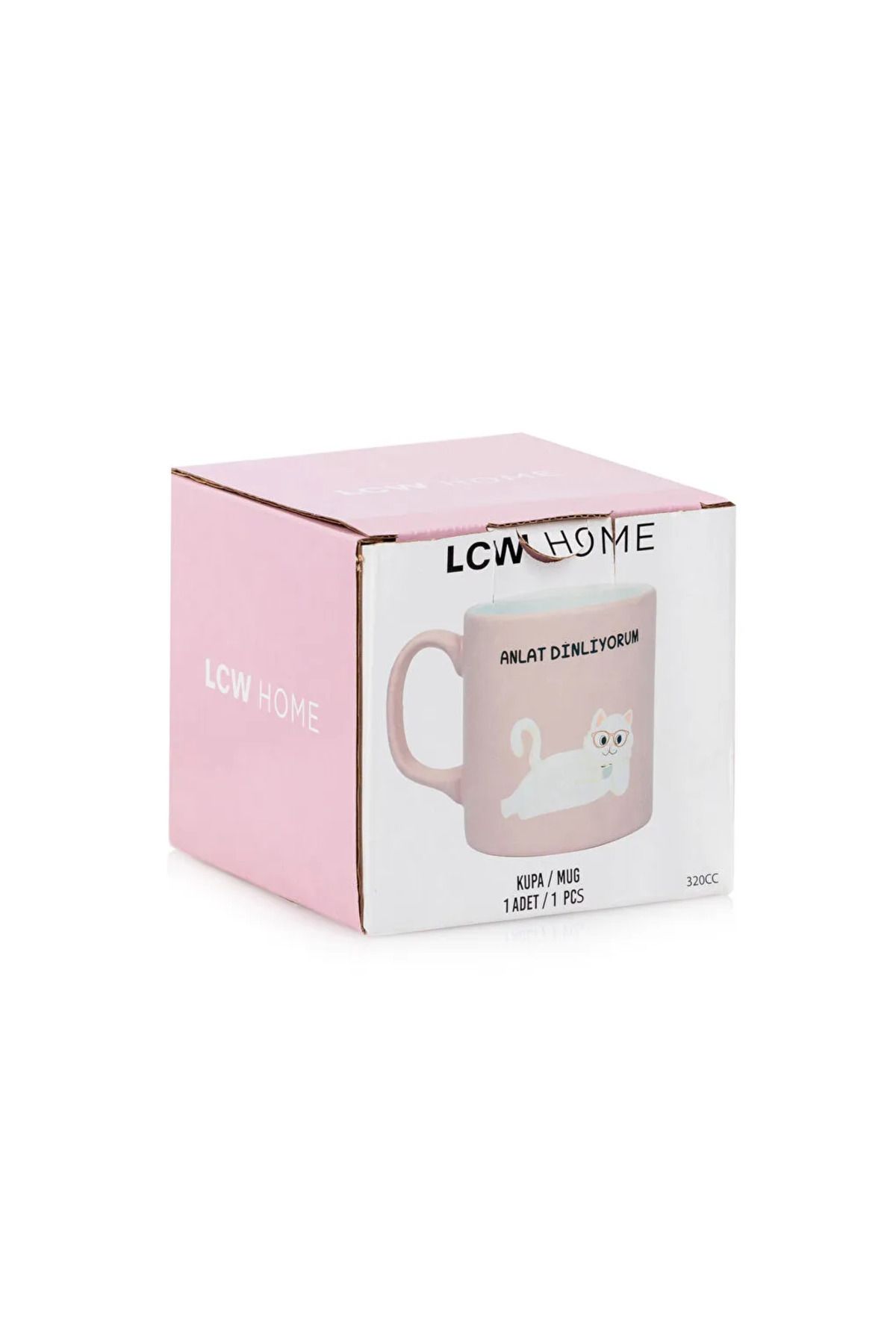 LC Waikiki-Mixed Printed Ceramic Mug 320 ml 3