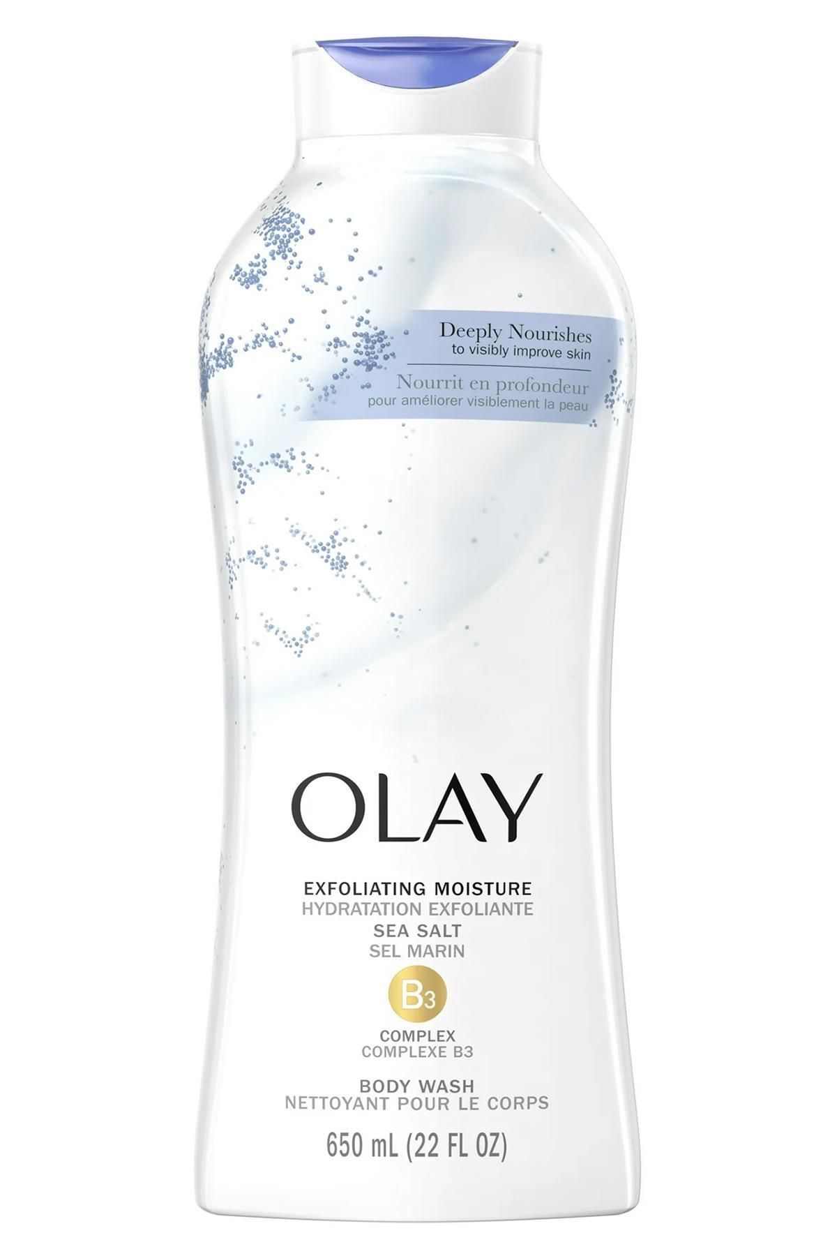 OLAY Deniz Tuzlu Peeling Etkili Duş Jeli 650ML