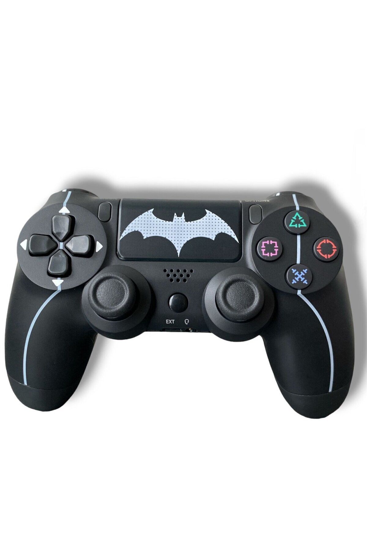 NEVARSA PC ve Ps4 Uyumlu Kablosuz  Joystick Gamepad Controller BATMAN