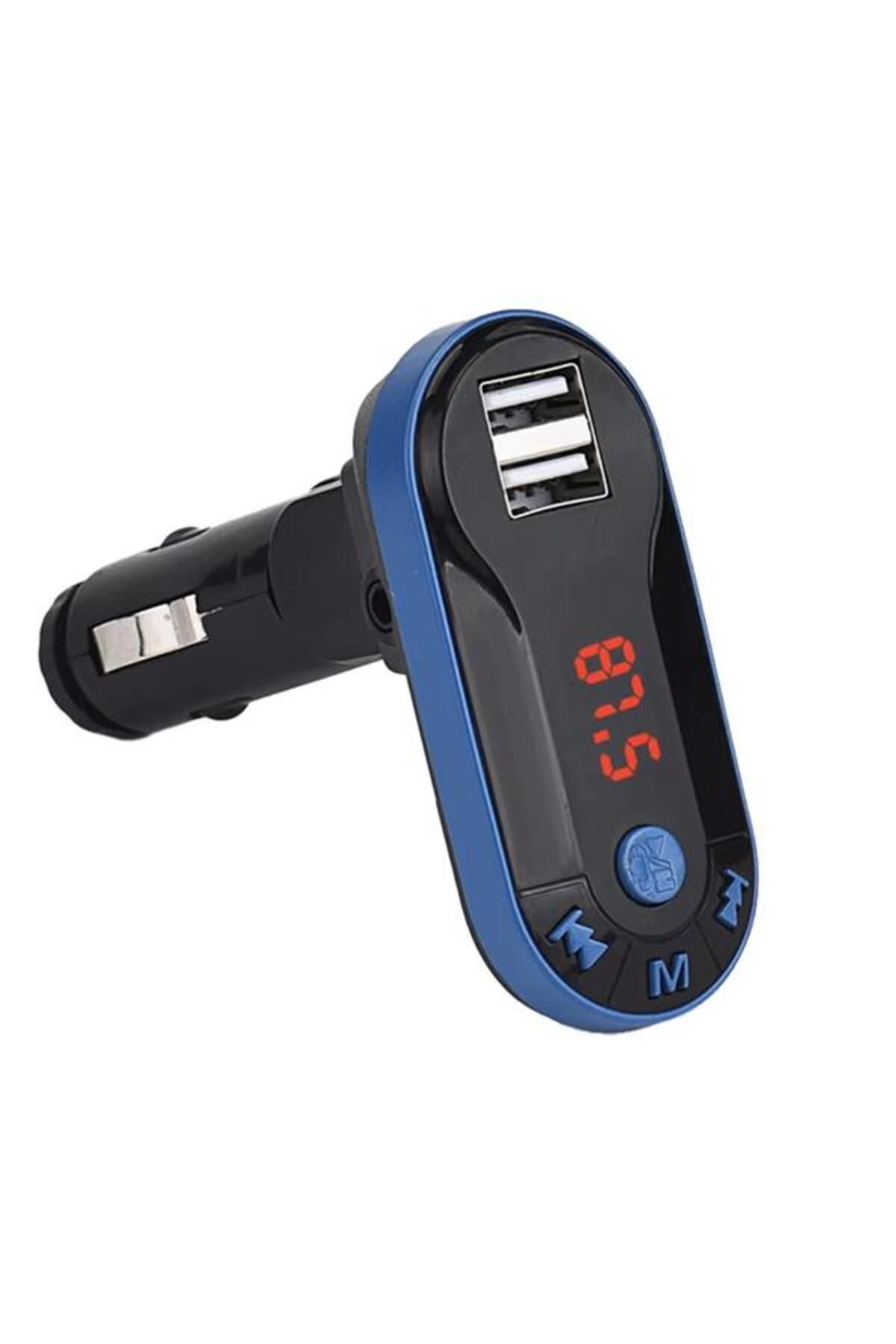 Genel Markalar Hl-19682 Usb/Sd/Mp3 12-24 Volt Ekranli Kumandali Hafizasiz Bluetooth Fm Transmitter