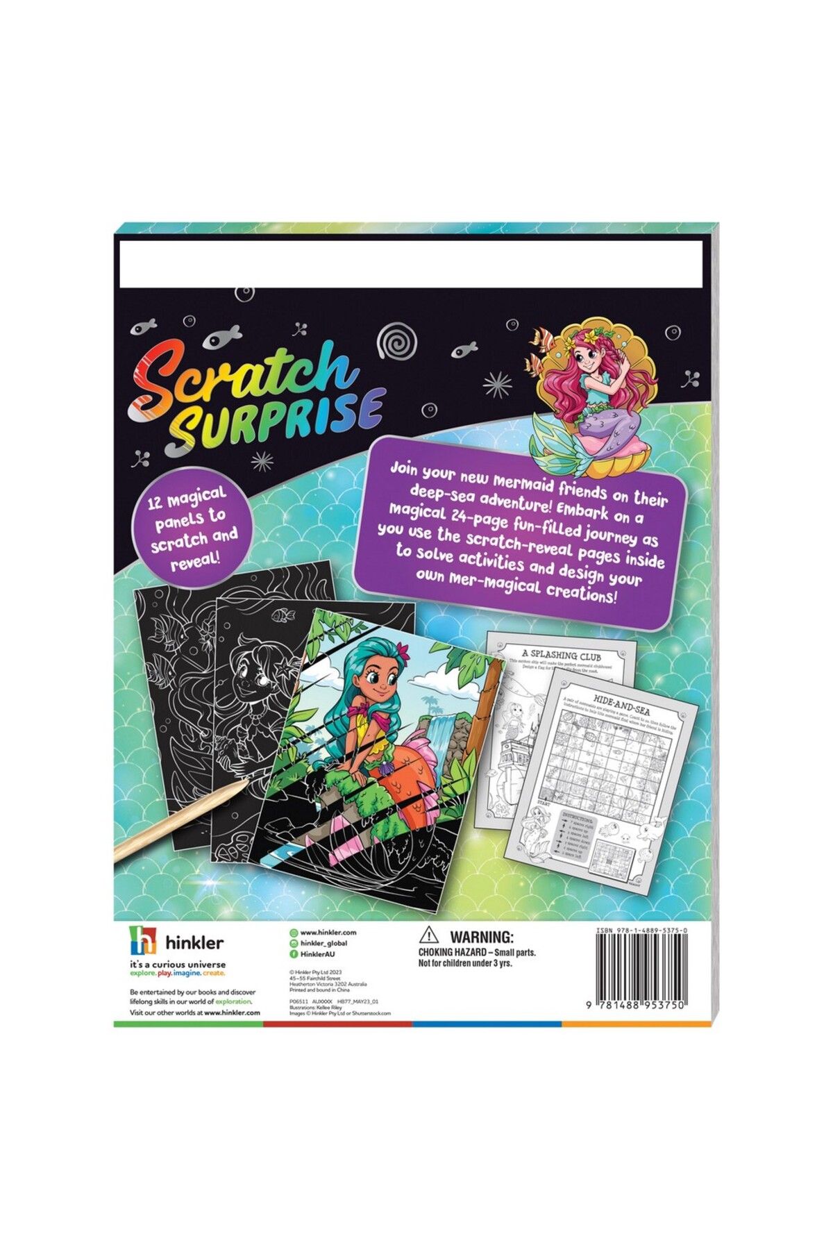 Hinkler-Scratch Surprise Mermaid Fantasy 5