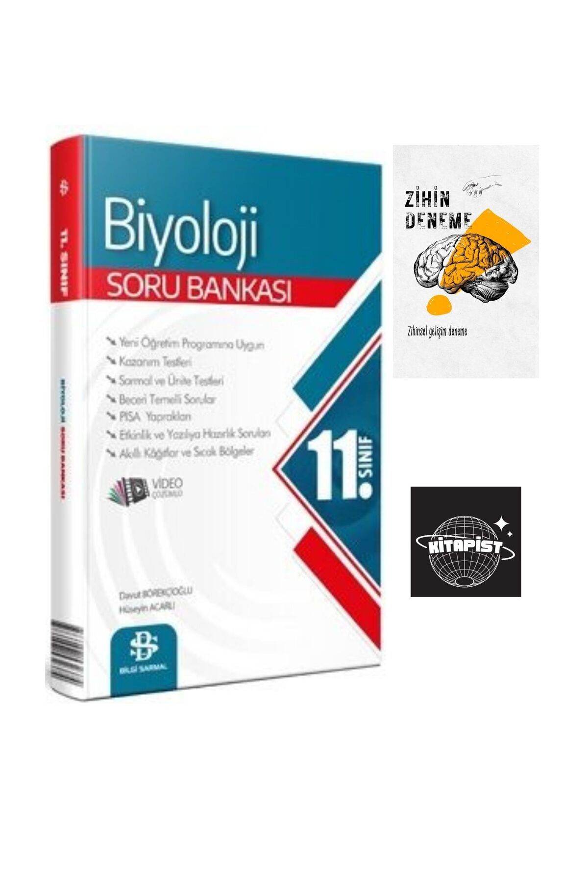 Bilgi Sarmal Yayınları BİLGİSARMAL 11.SINIF BİYOLOJİ SORU BANKASI-ZİHİNDENEME-T2348