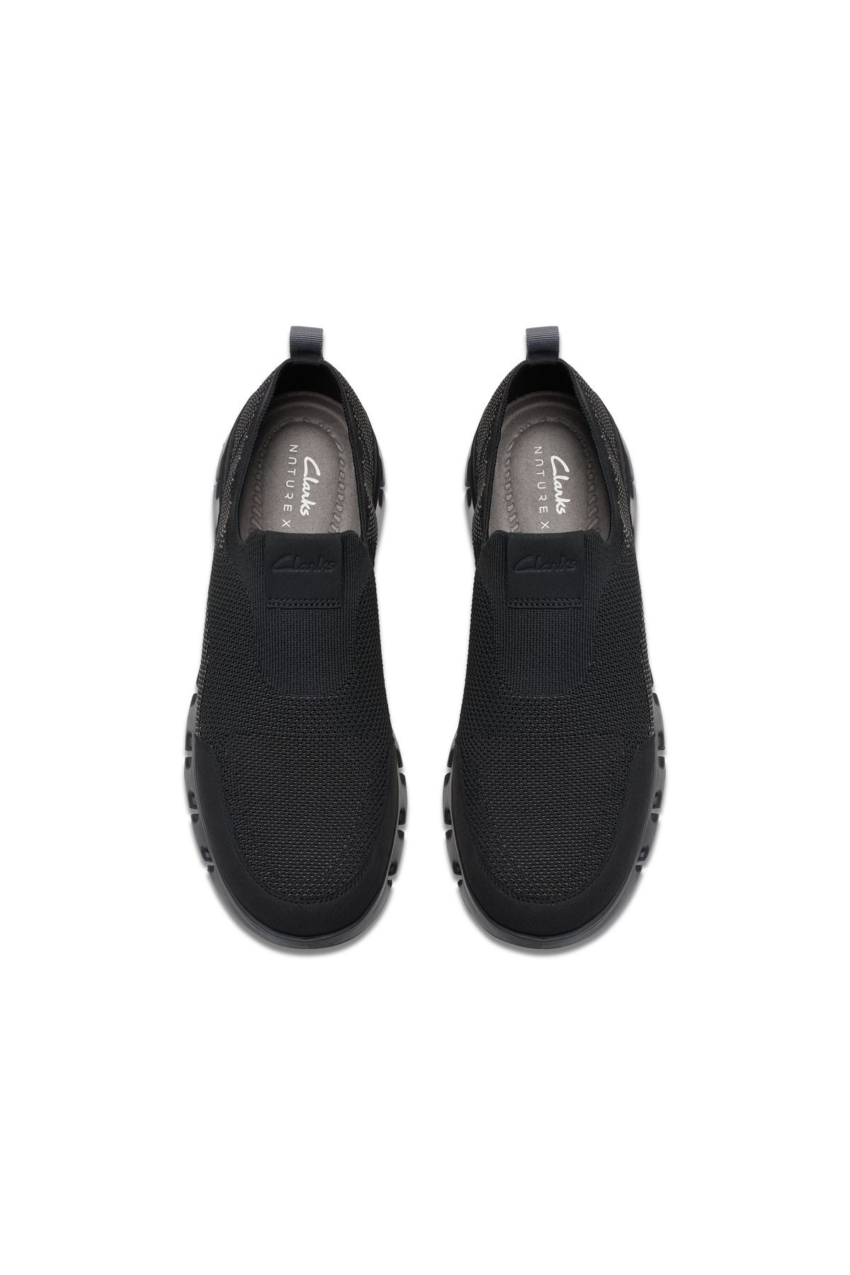 CLARKS-Clarks Black Trainers Mens Shoes 6