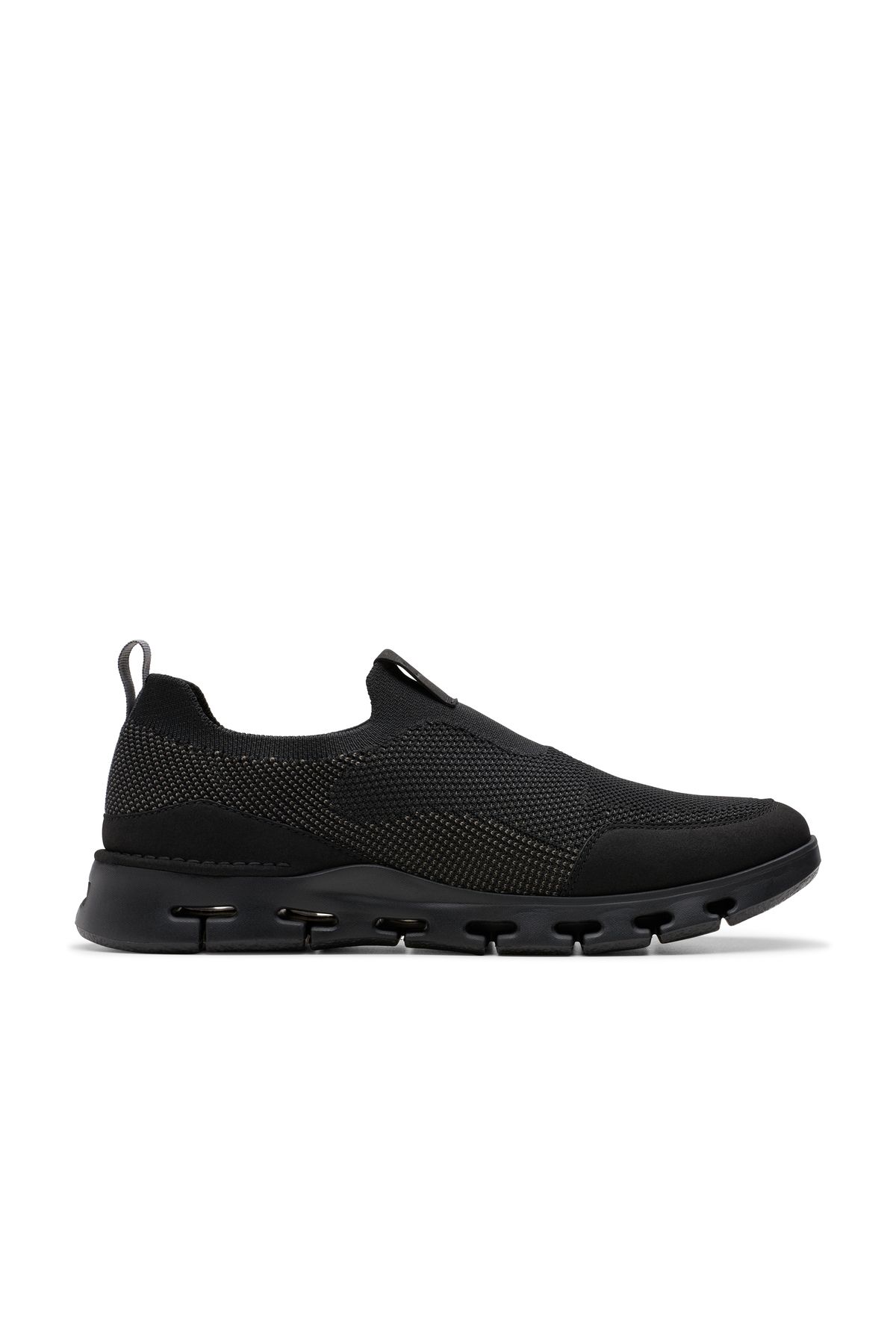 CLARKS-Clarks Black Trainers Mens Shoes 1