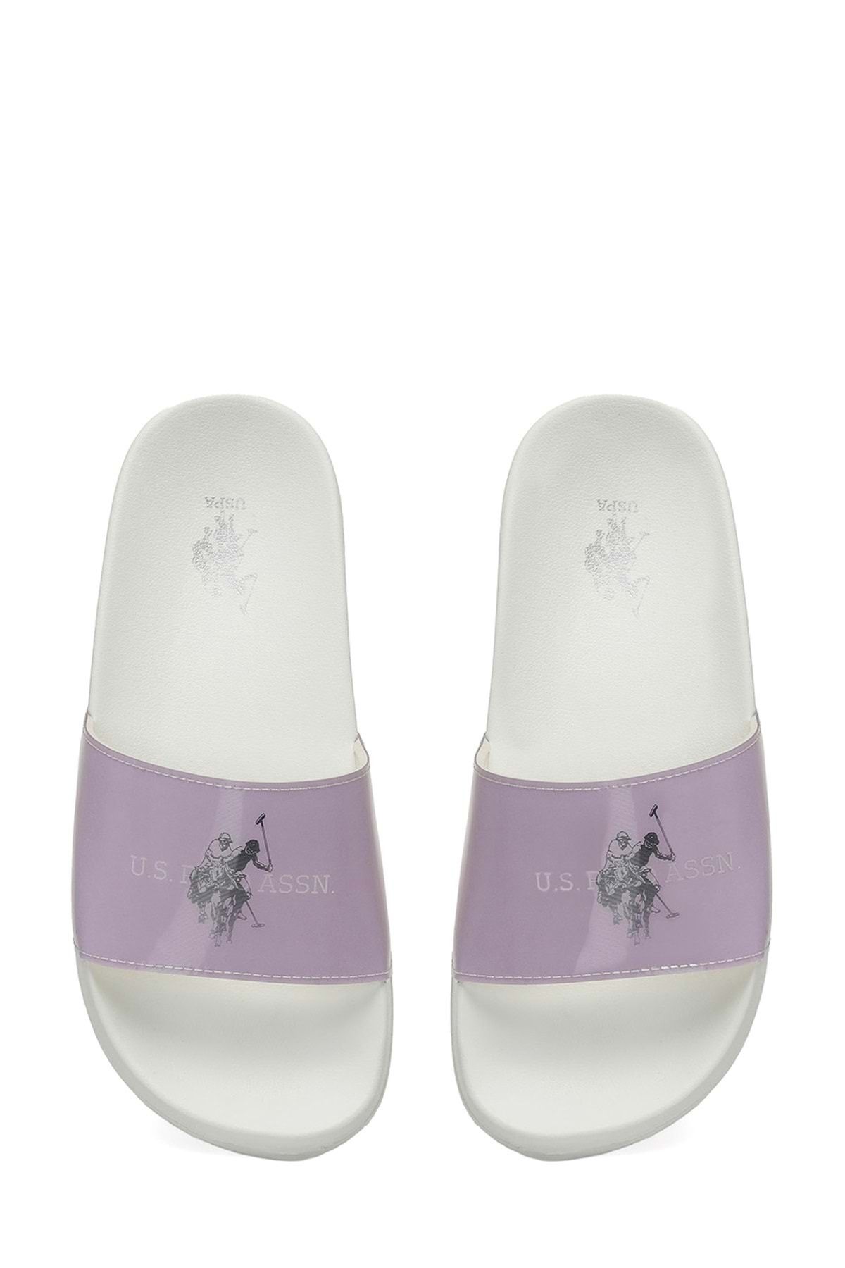 دمپایی بنفش زنانه Sebaste 4fx Purple Dlippers Mor U.S. Polo Assn.
