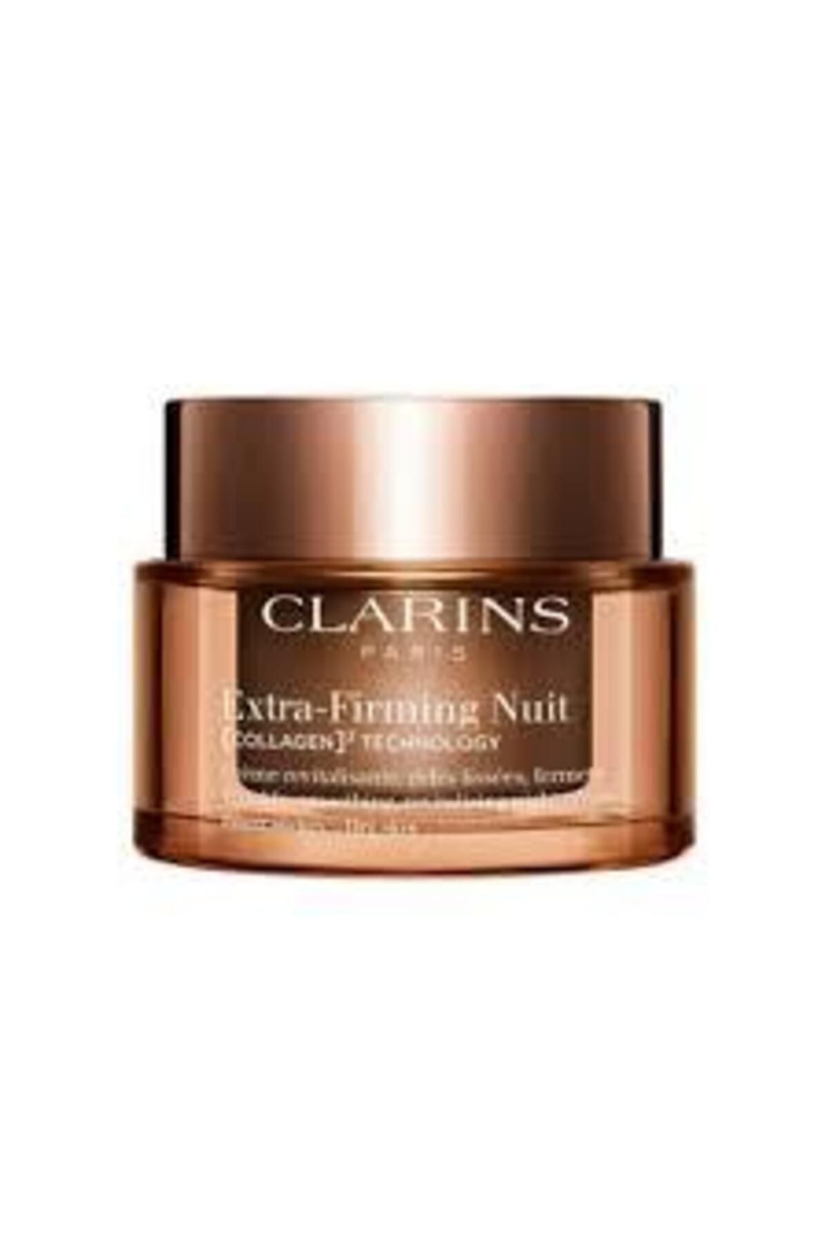 Clarins Extra-Firming Nuit Collagen Technology Gece Krem Tüm Ciltler 50 ml