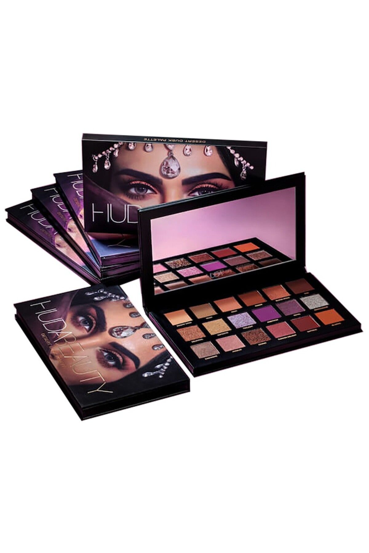 Huda Beauty-18 shades desert dusk eyeshadow palette 2