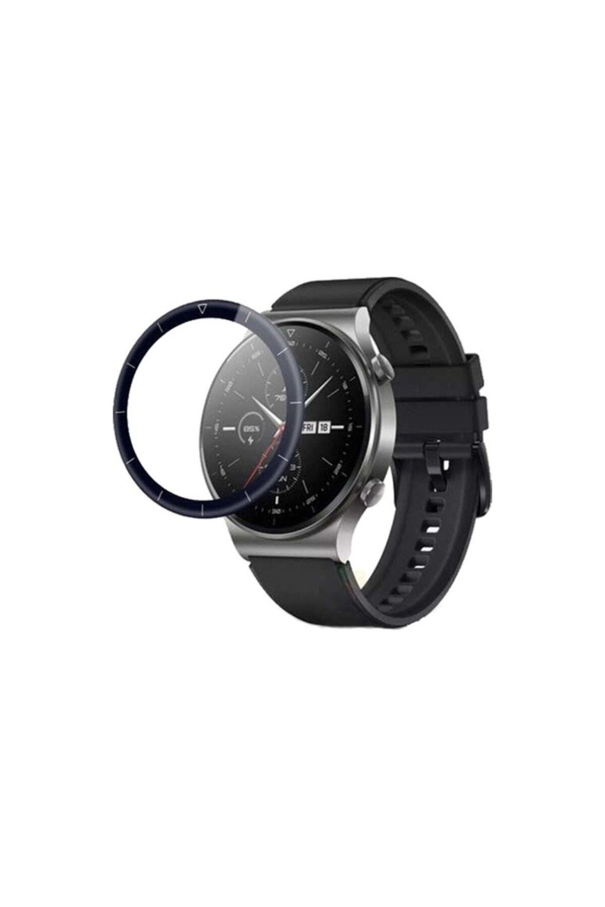 Dmay Huawei Watch Gt2 Pro 46MM Uyumlu Esnek Nano Ekran Koruyucu 2 Adet