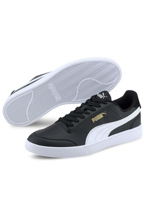 Puma Shuffle 309668-04 Sneaker Erkek Spor Ayakkabı SİYAH-BEYAZ