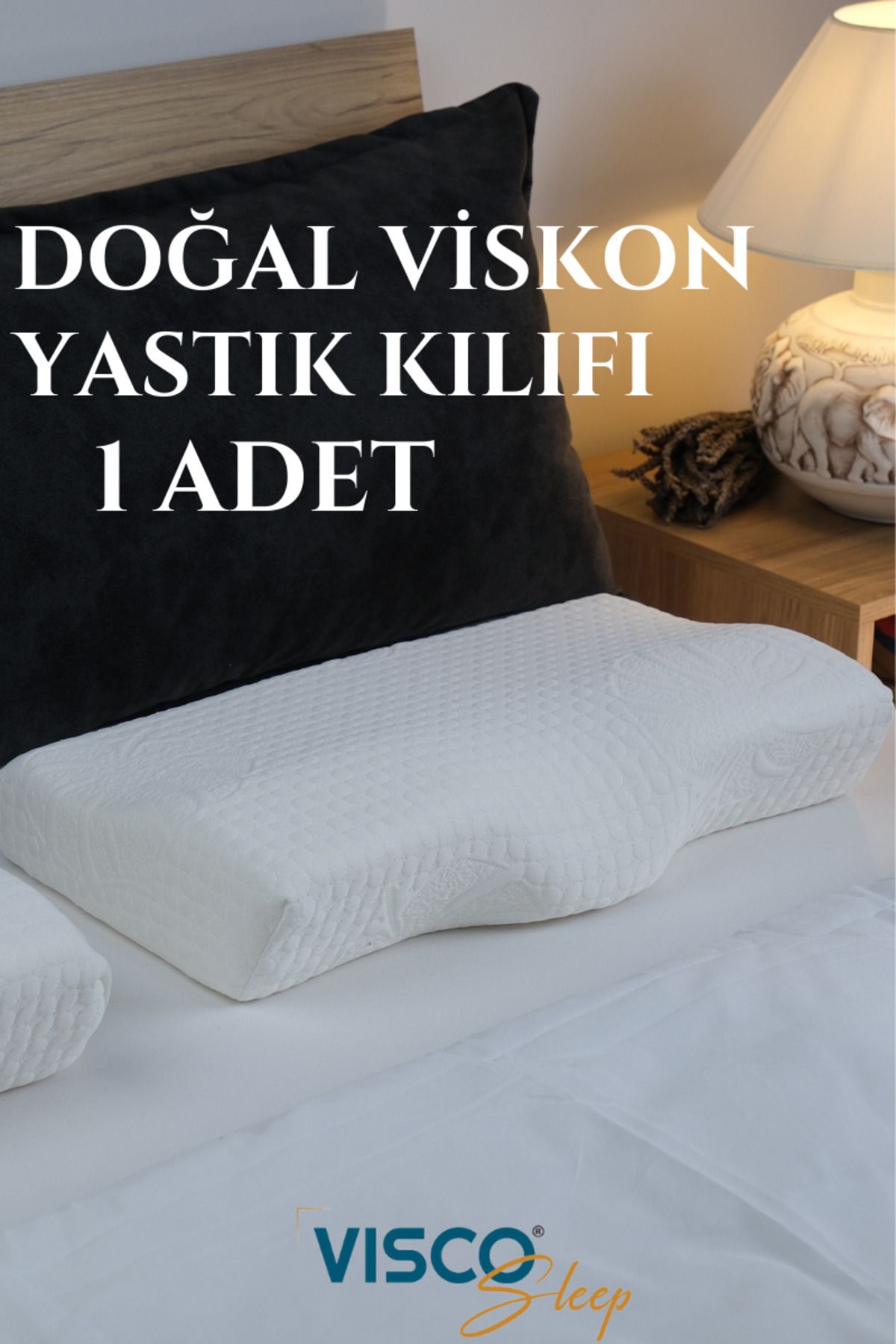 visco Yastık Kılıfı Hermosa Viskon Yastık Kılıfı (Yedek Yastık Kılıfı)