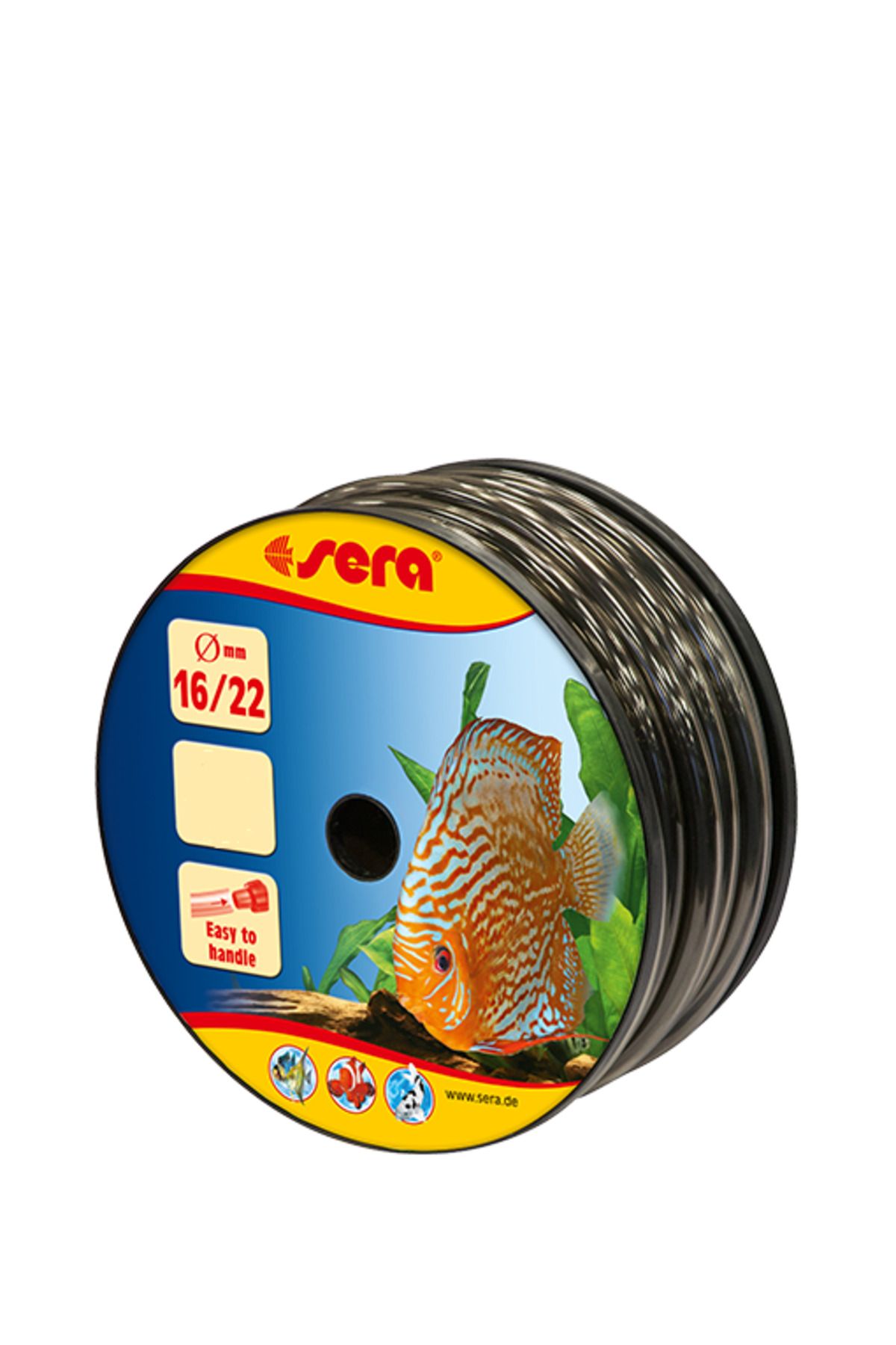 SERA Dış Filtre Hortumu Gri 16/22mm 1 Metre Açık