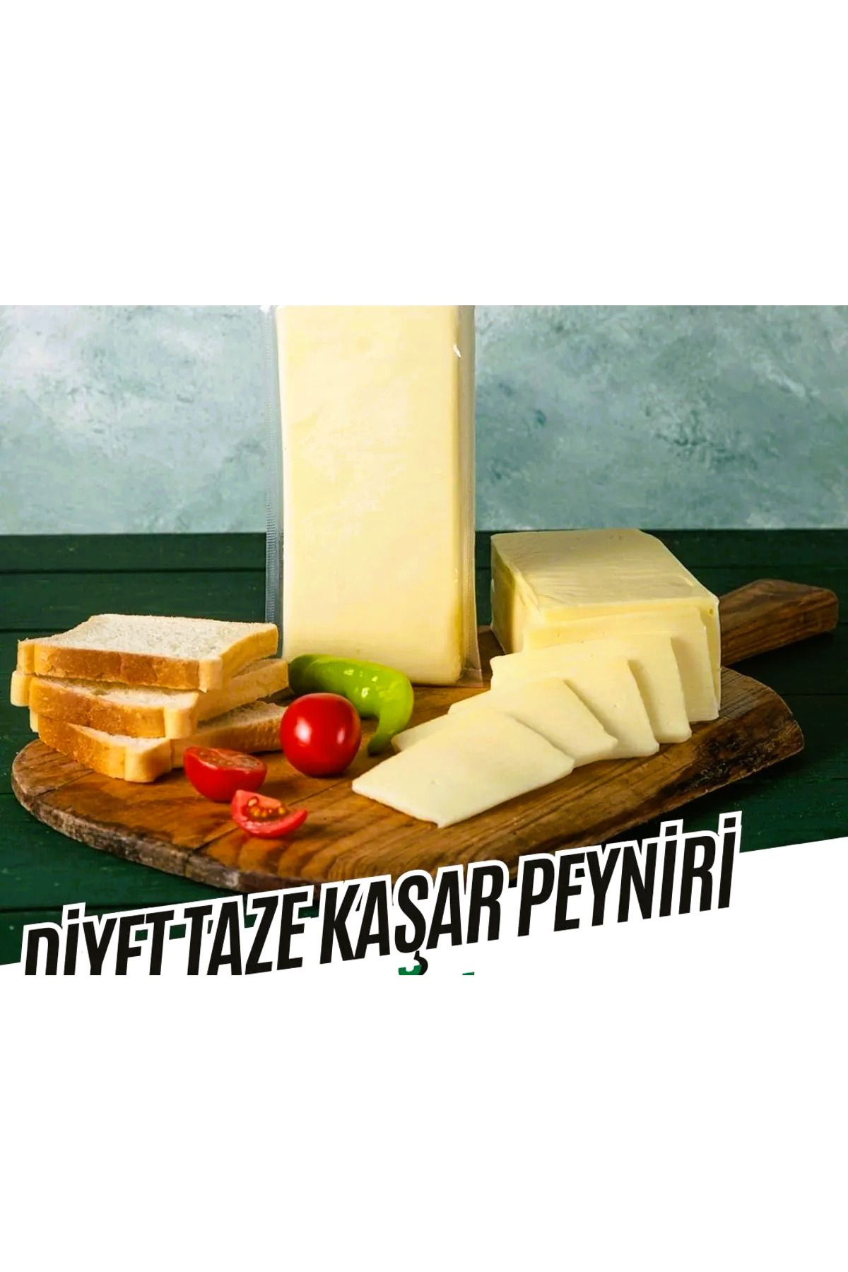 Erzurum İpekgurme Erzurum İpek Gurme Diyet Taze Kaşar Peyniri (500 Gr) - Tuzsuz Tam Yağlı İPK 4834