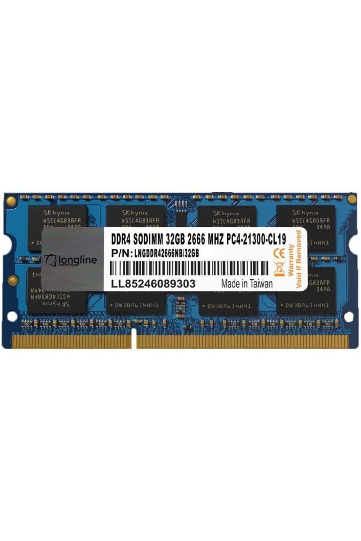 STOREMAX shpwave 32GB DDR4 2666MHz Notebook Bellek CL19 PC4-21300 LNGDDR42666NB/32GB, Siyah HTCshp 1005813