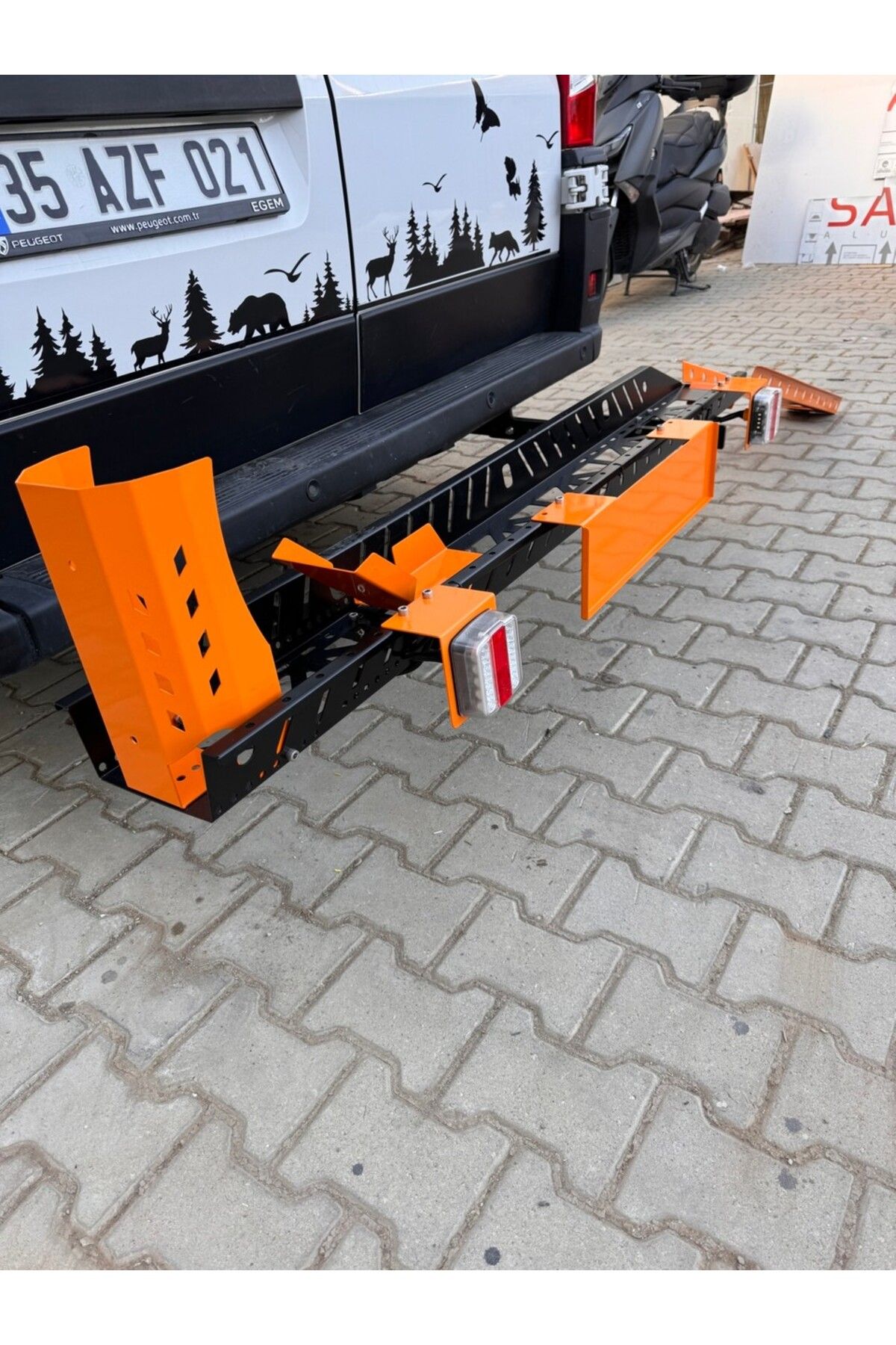 Fiat Ducato Karavan Motorsiklet Taşıma Aparatı PSA  uyumlu