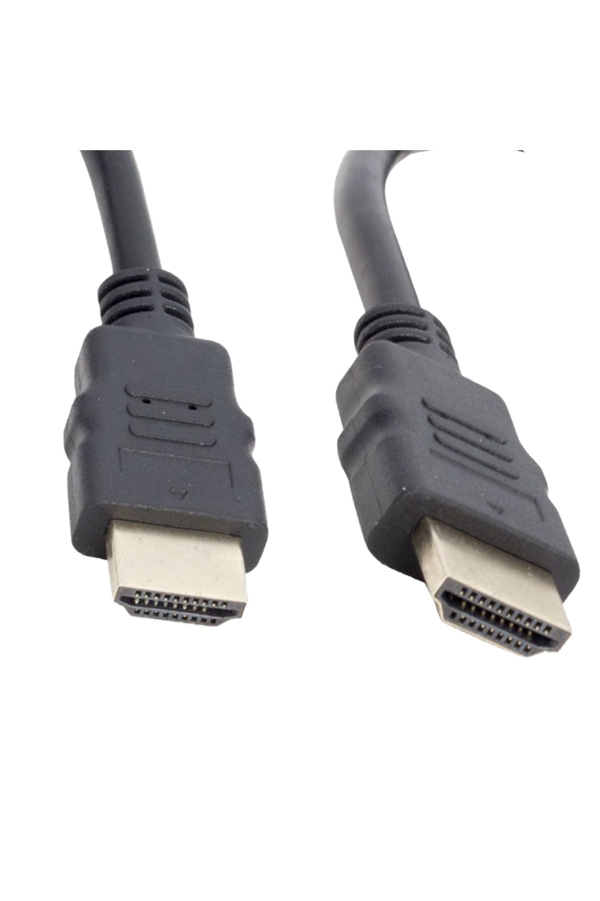 MELFSHOP HDMI KABLO DÜZ SİYAH PLASTİK 30 CM (K0)