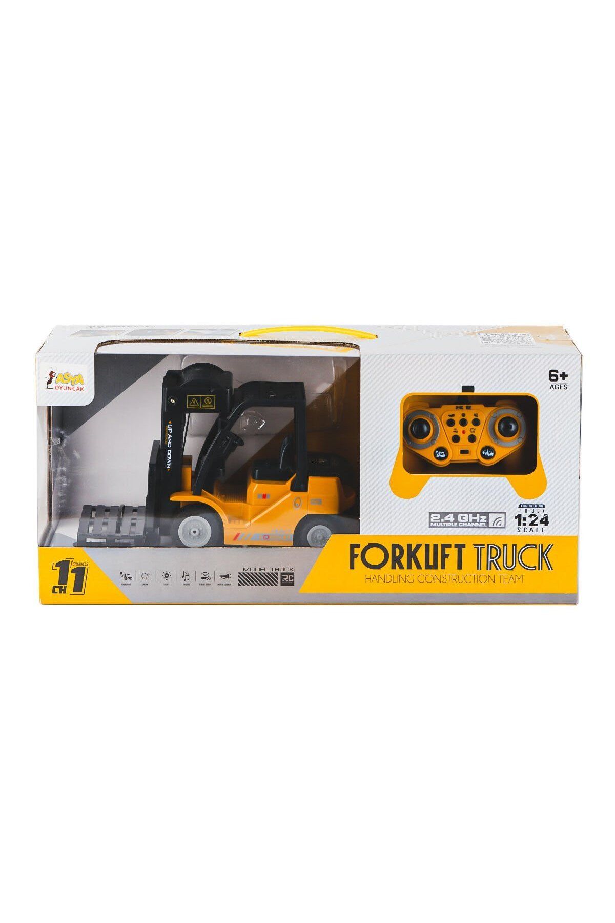 ReilaCos A8196-oq9009 Kumandalı Sesli Ve Işıklı Froklift 1:24 -asya Oyuncak