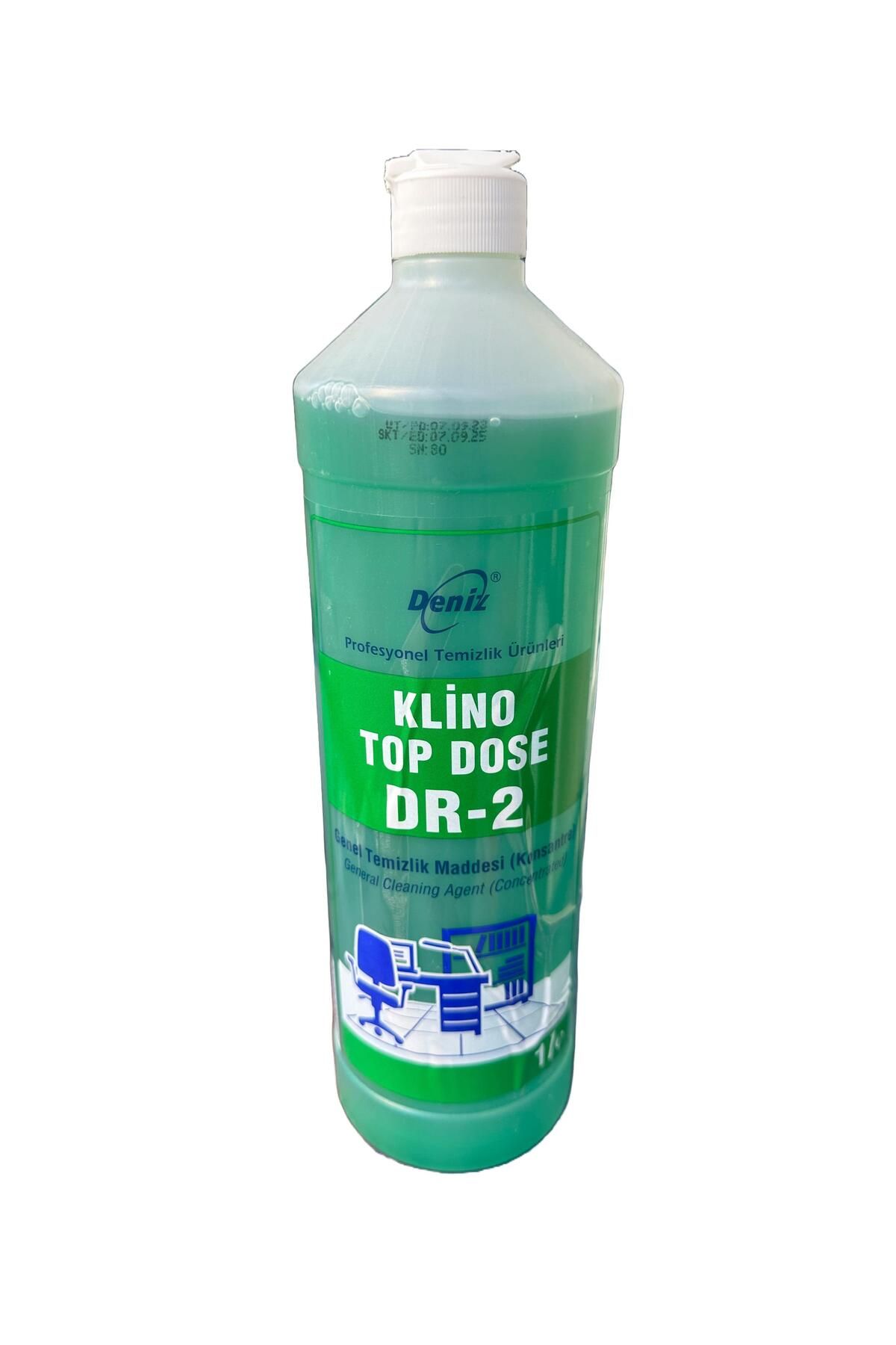 DENİZ Klino Top Dose Dr-2 Genel Temizlik Maddesi - Yüksek Konsantre - 1 Lt.