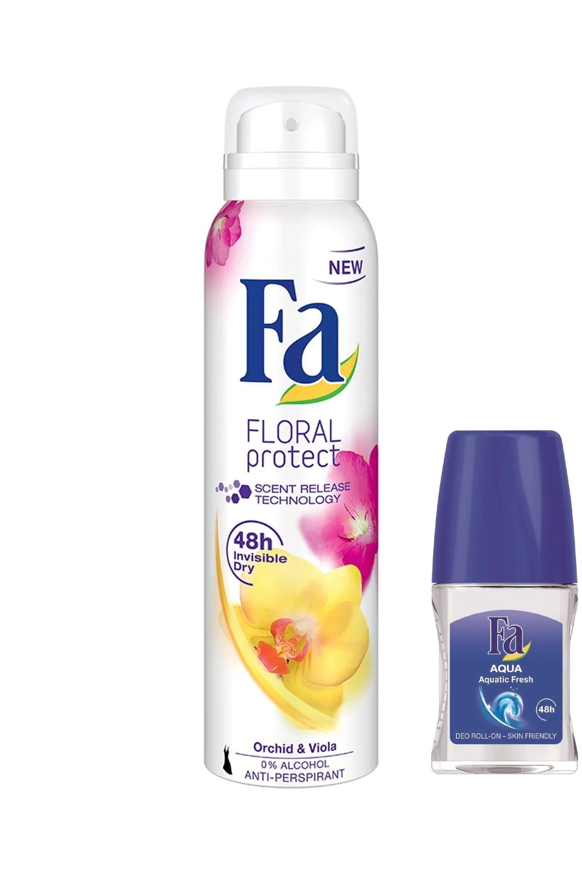 Fa Floral Protect Deodorant 150ml Fa Aqua Mini Roll-On 25 ml