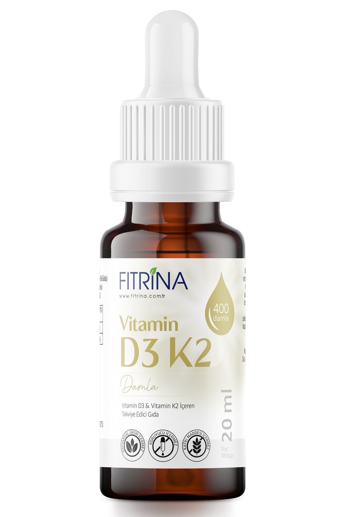 FITRİNA VİTAMİN D3K2 DAMLA 20 ML