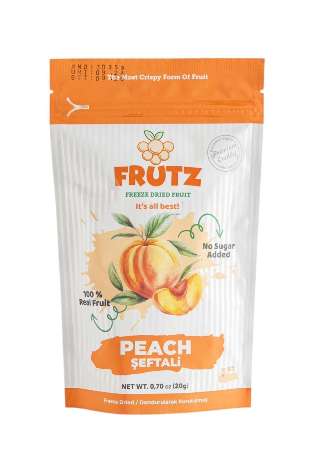 frutz (20GR) - Şeftali Freeze Dry Kuru Meyve Cipsi - Fiyatı, Yorumları