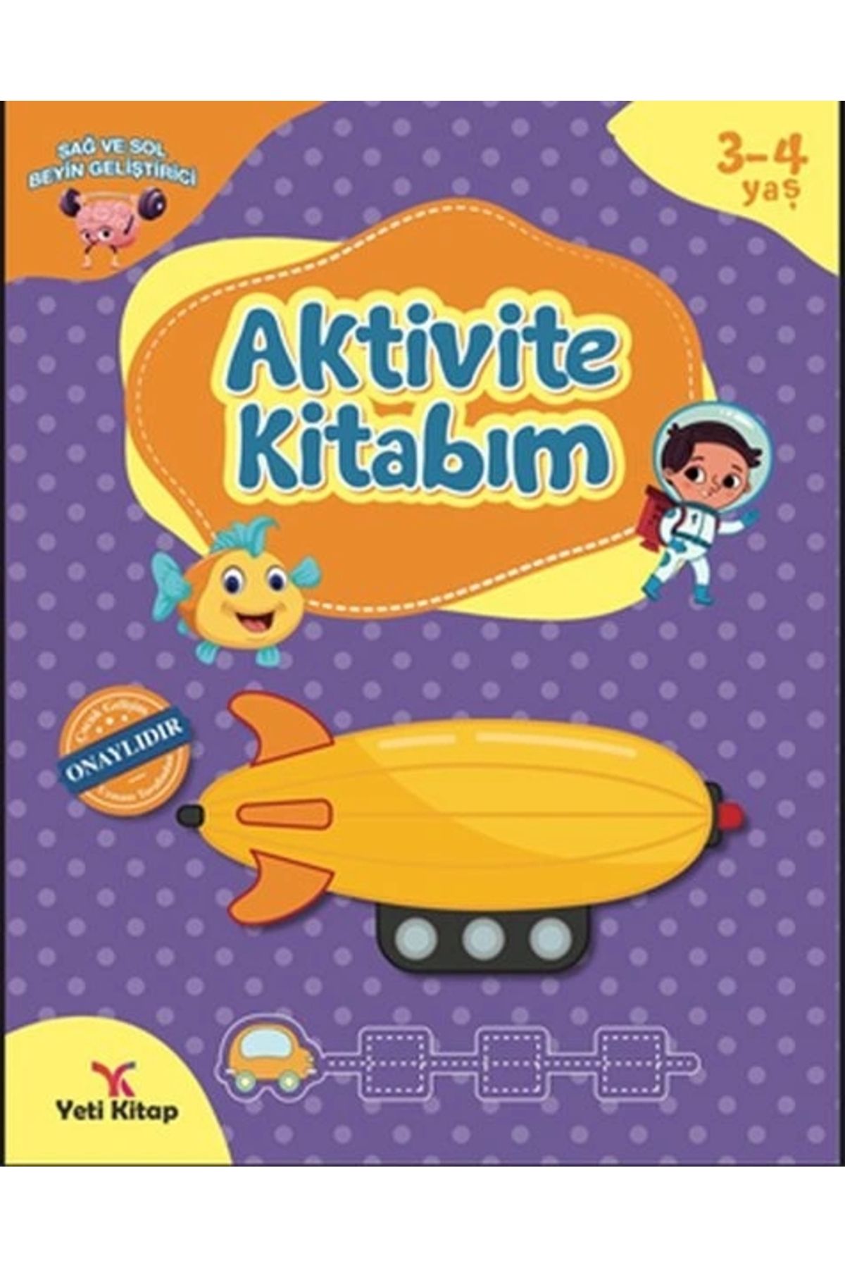 yeti kitap 3-4 Yaş Aktivite Kitabı