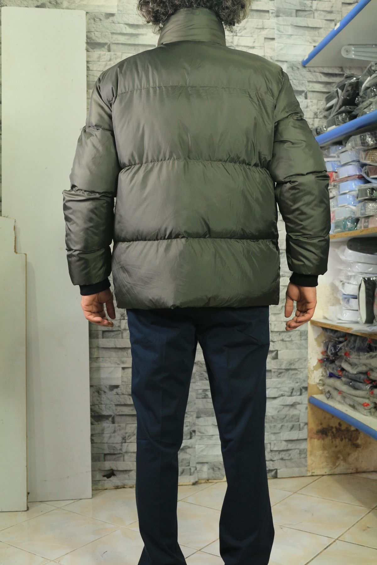 Bilgiçler-Men Waterproof down Coat 2