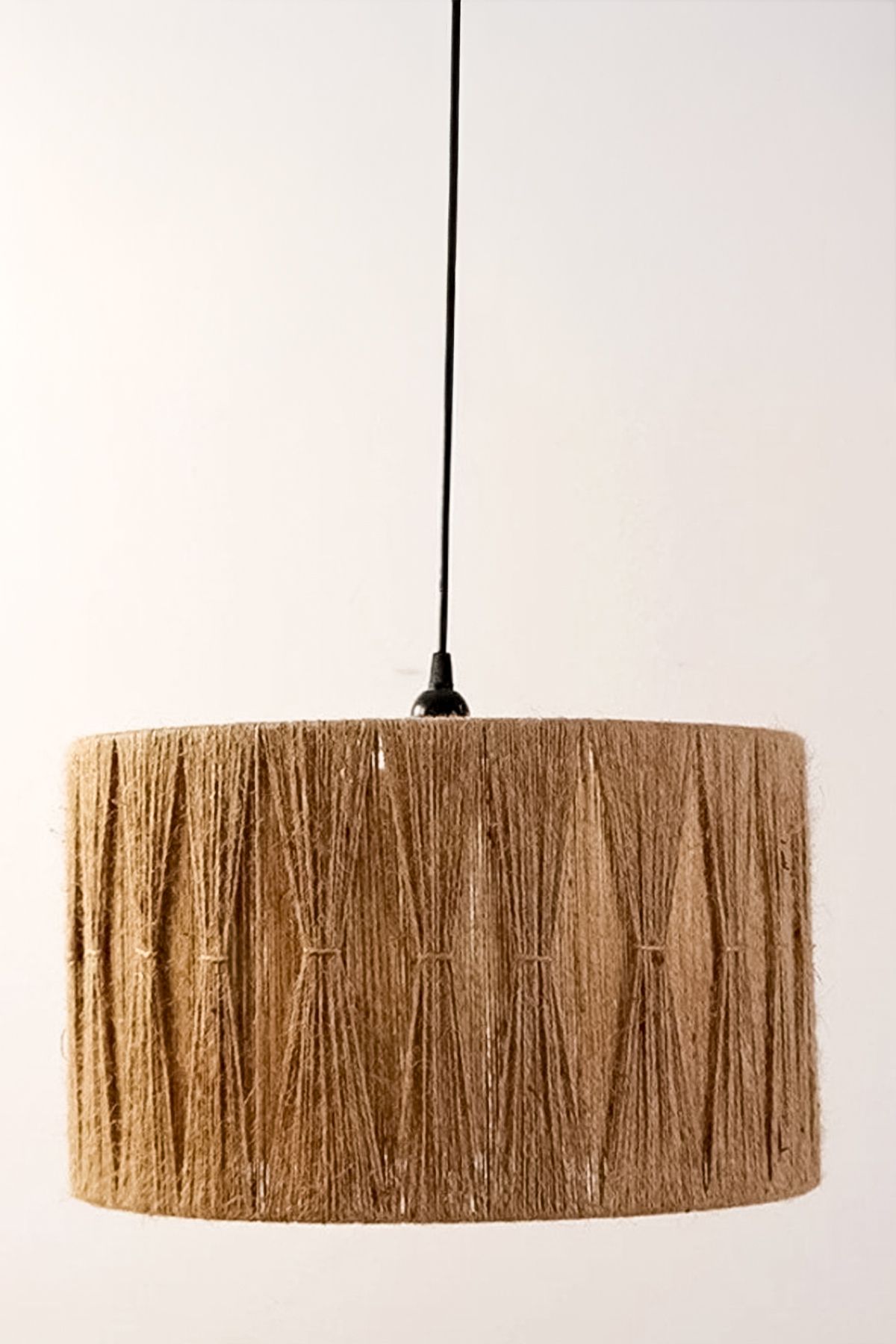 NYLife-Bohemian Rustic Wicker Spiral Chandelier 2