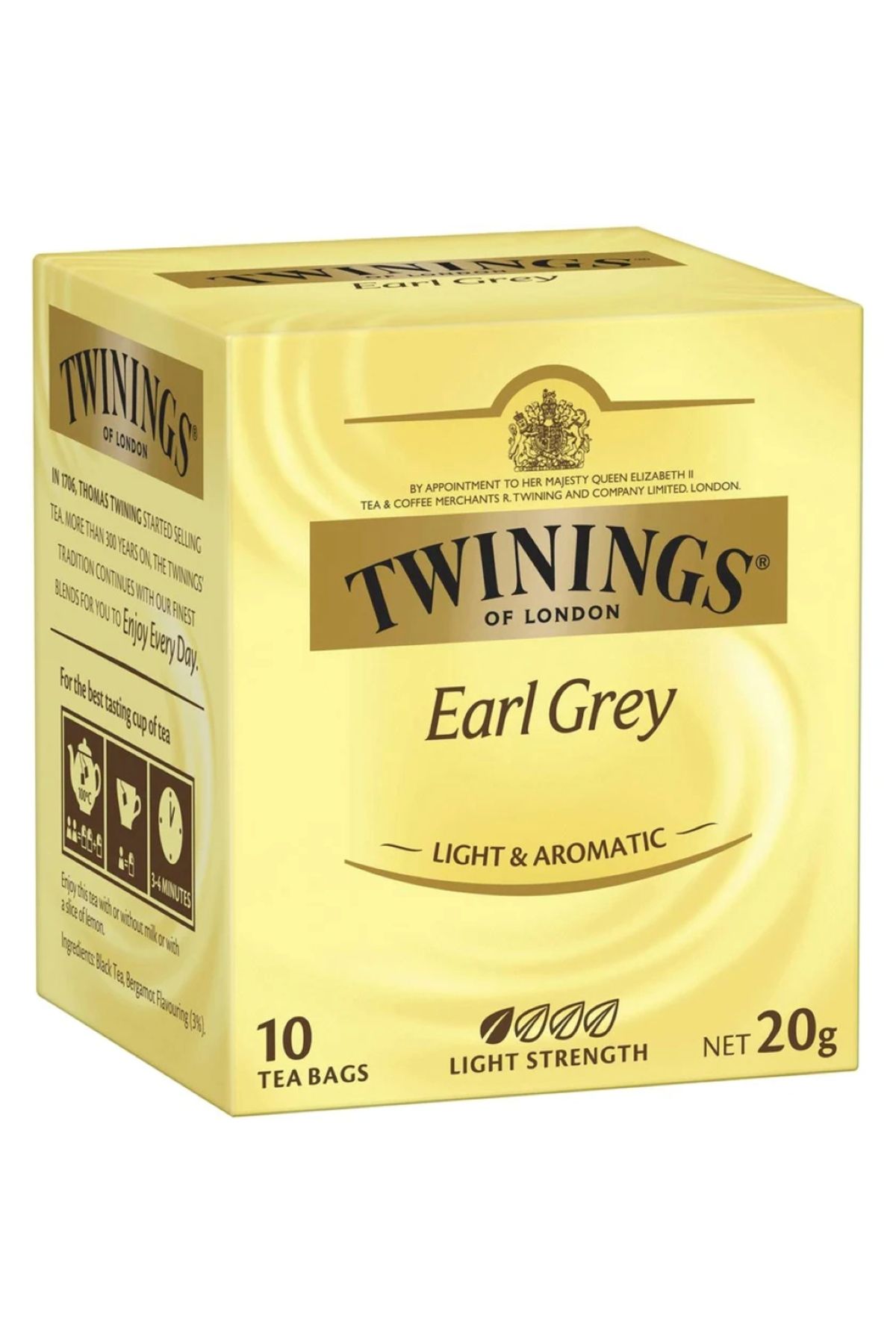 Twinings Early Grey Tea 10lu Bardak Poşet Çay 20 gram